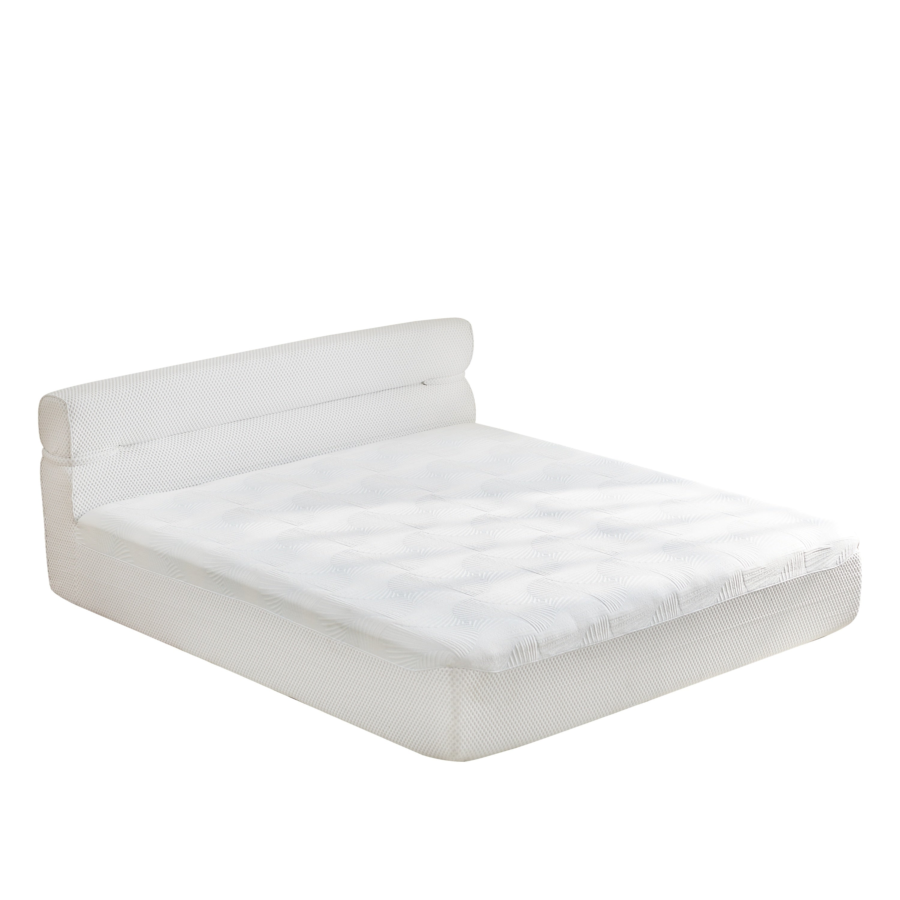 Queen 15" All-in-One Mattress Bed Frame: Cool, Motion Isolation