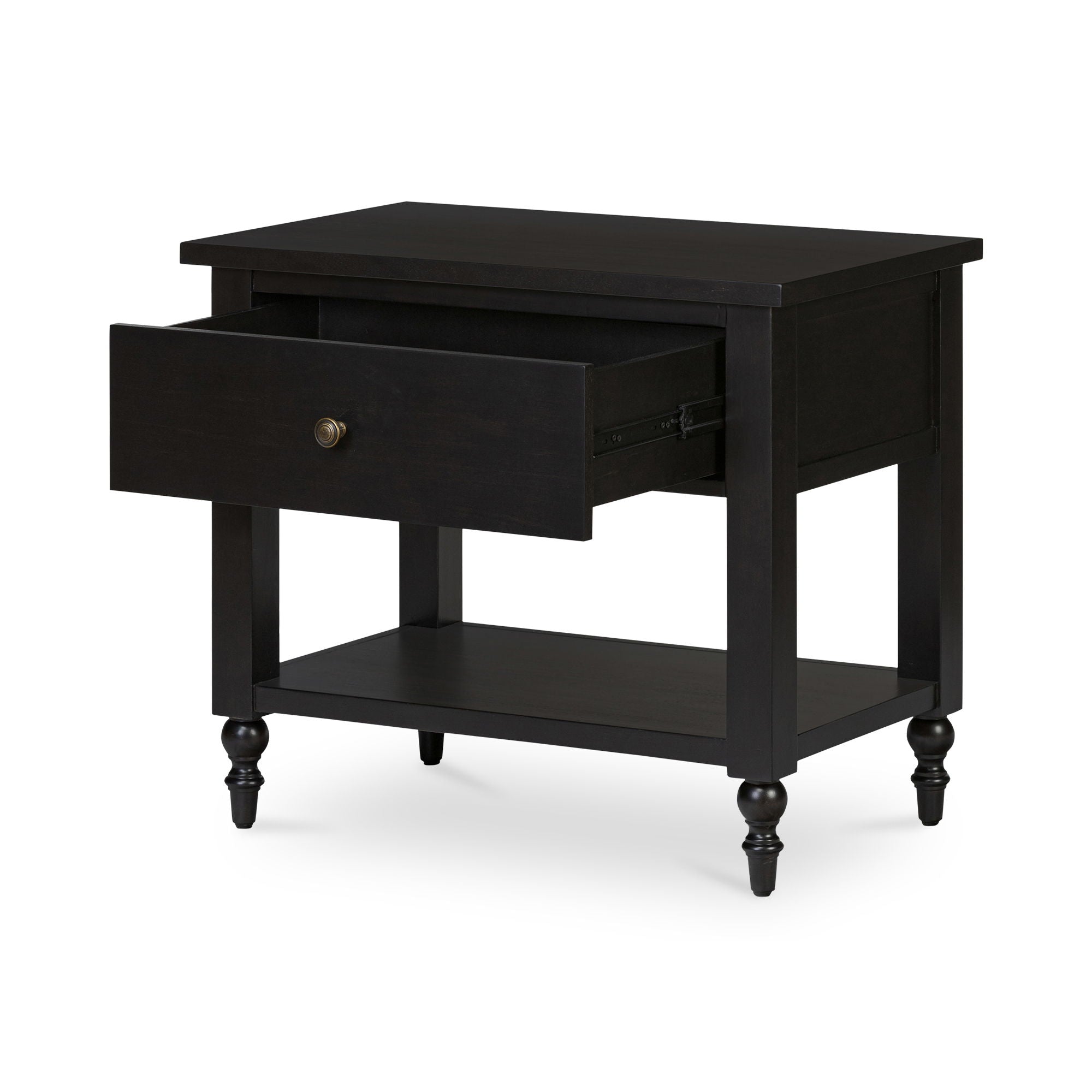 Katherine - Nightstand - Black