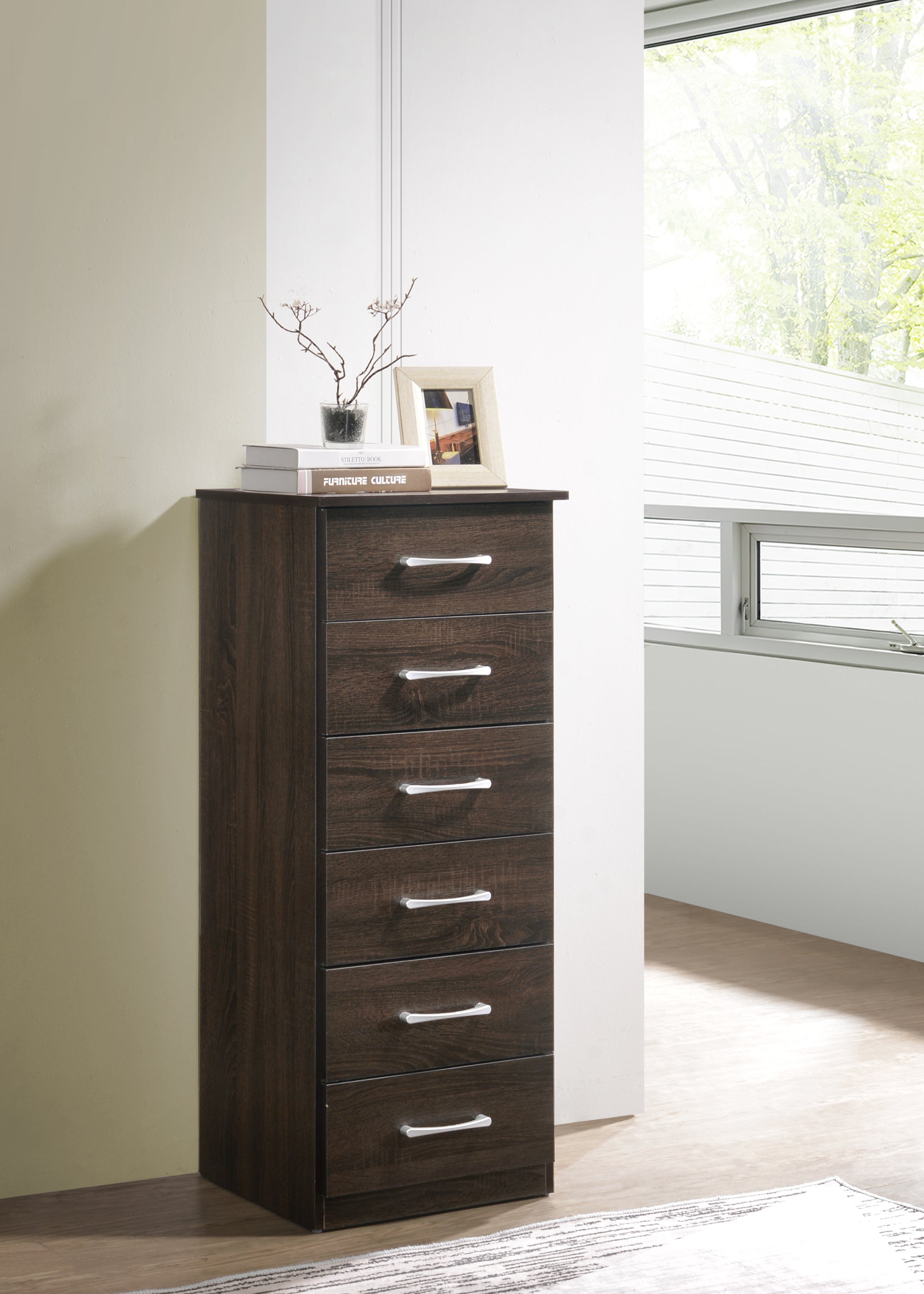 Boston G025-LC Lingerie Chest - Elegant Wenge Storage