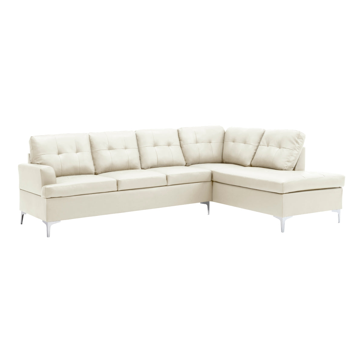 2-Piece Sectional with Right Chaise-Homelegance-American Furniture Outlet