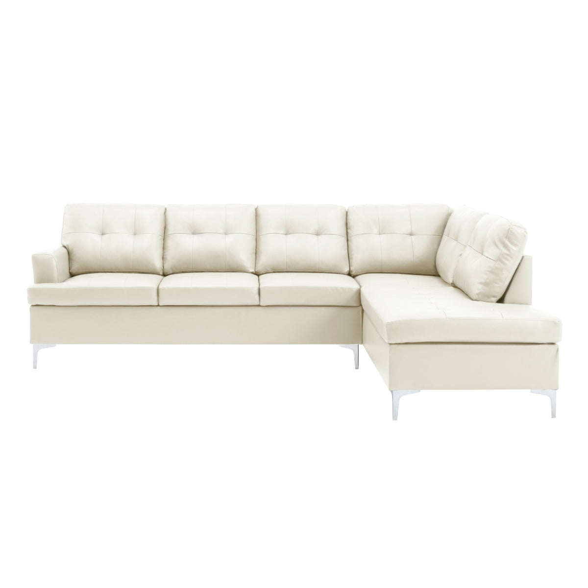 2-Piece Sectional with Right Chaise-Homelegance-American Furniture Outlet