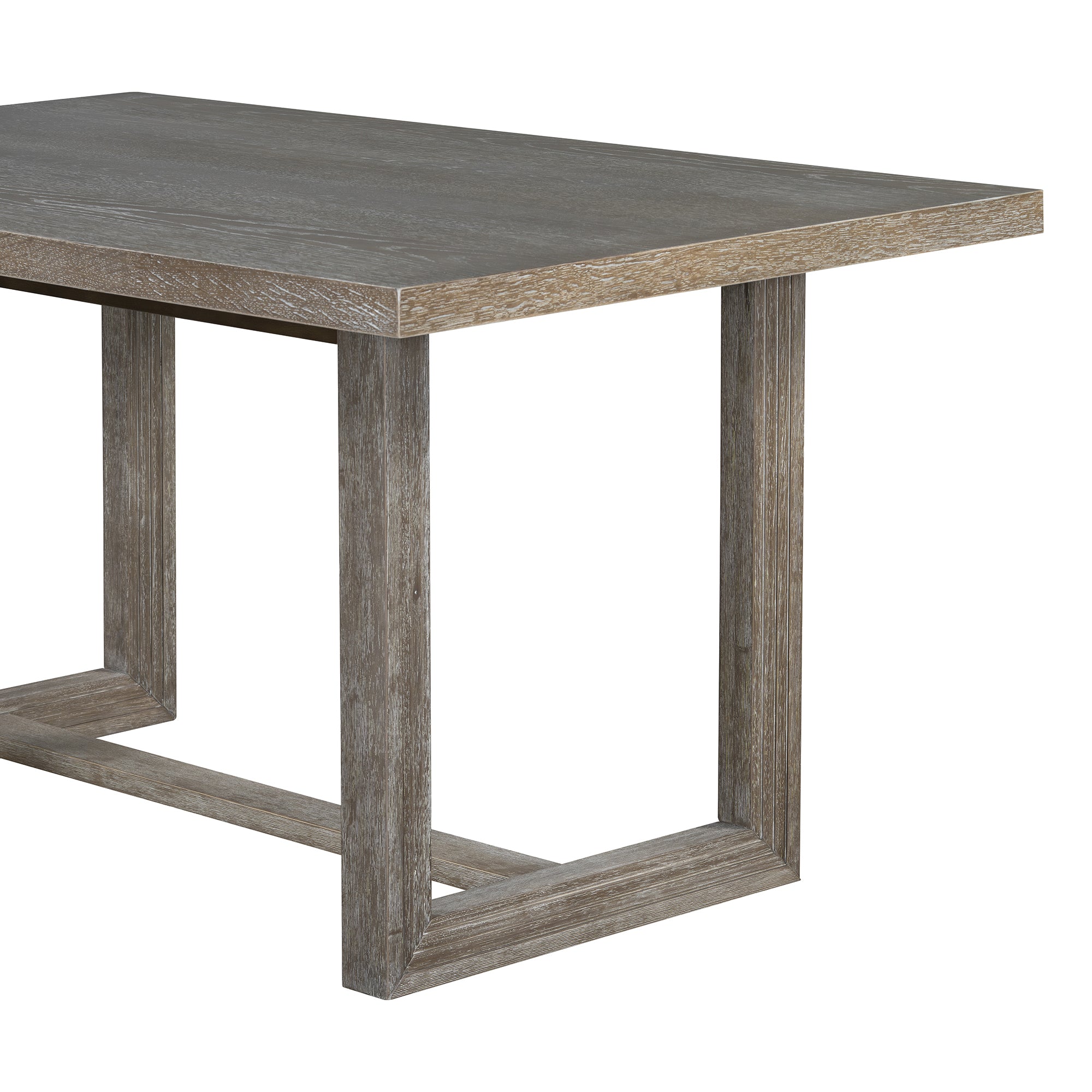 6-Pc Retro Dining Set Gray