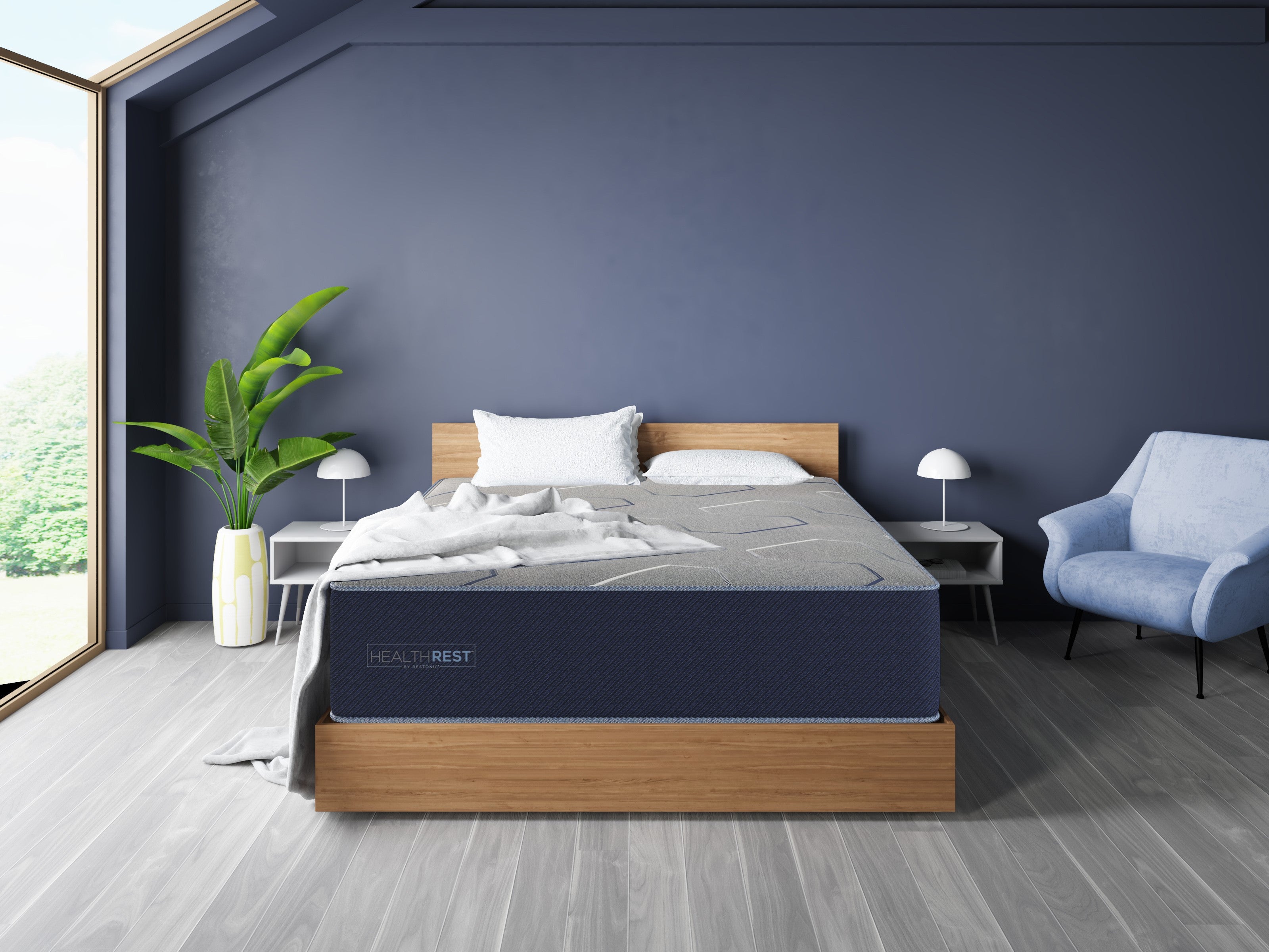 HealthRest by Restonic PolarBreeze Lux Firm California King Mattress Sale