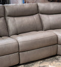 Ellis Court - Power Armless Recliner With Adjustable Headrest - Coin