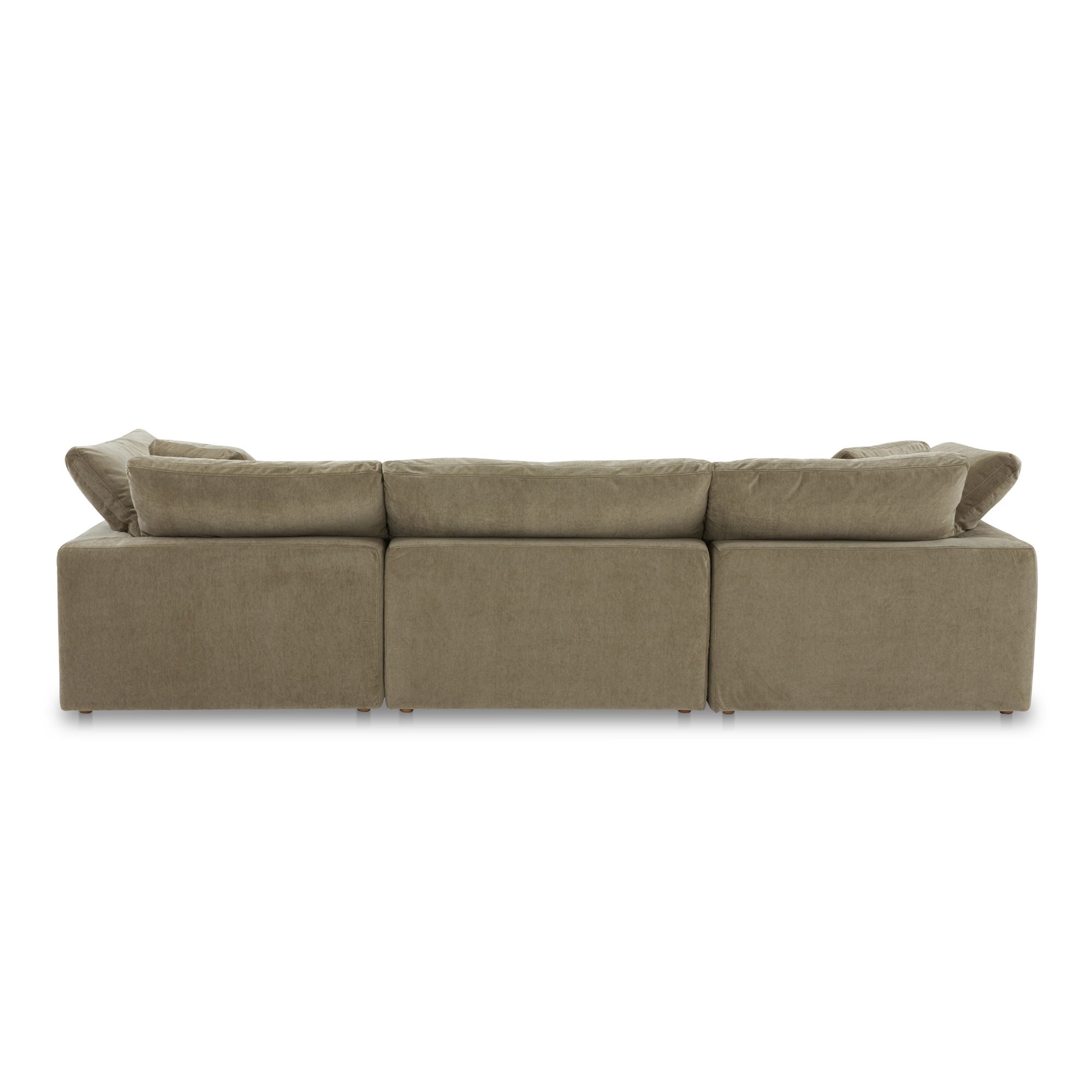 Terra Dream Modular Sectional - Desert Sage - Stain Resistant-Stationary Sectionals-American Furniture Outlet