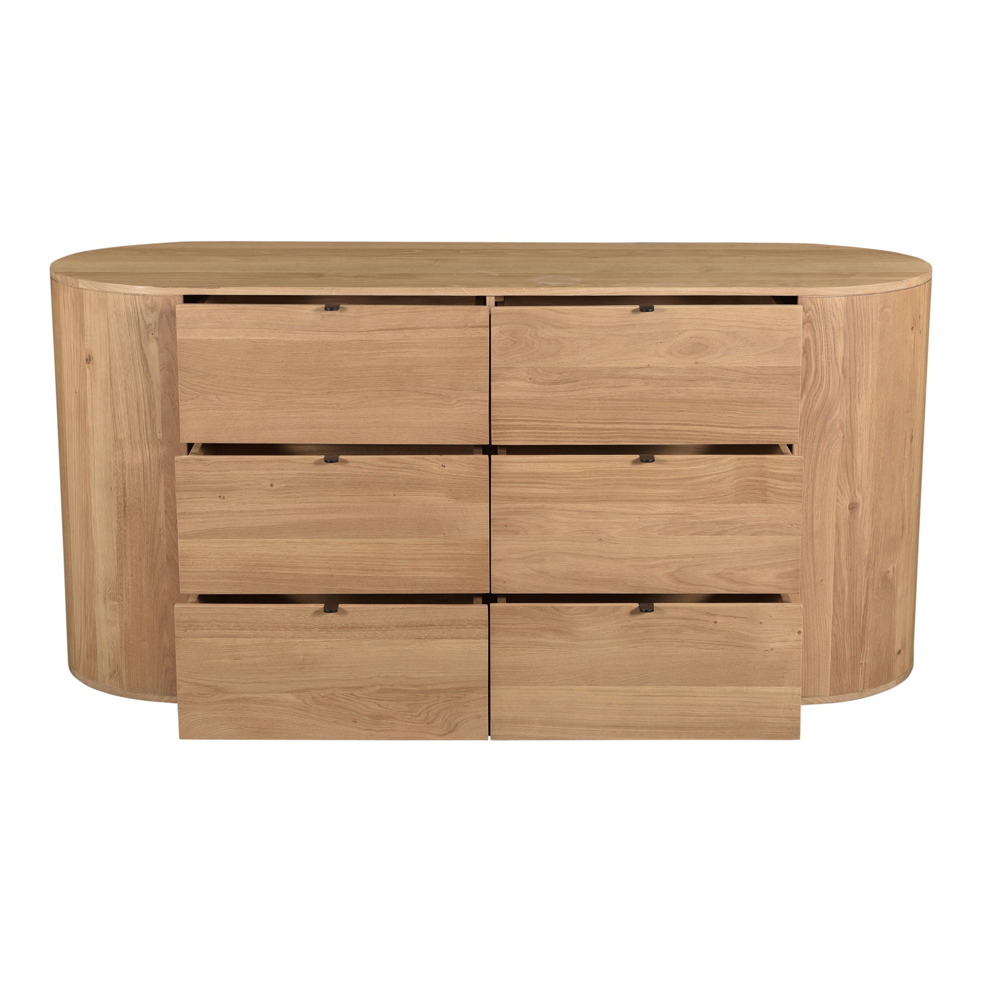 Theo - 6 Drawer Dresser - Light Brown