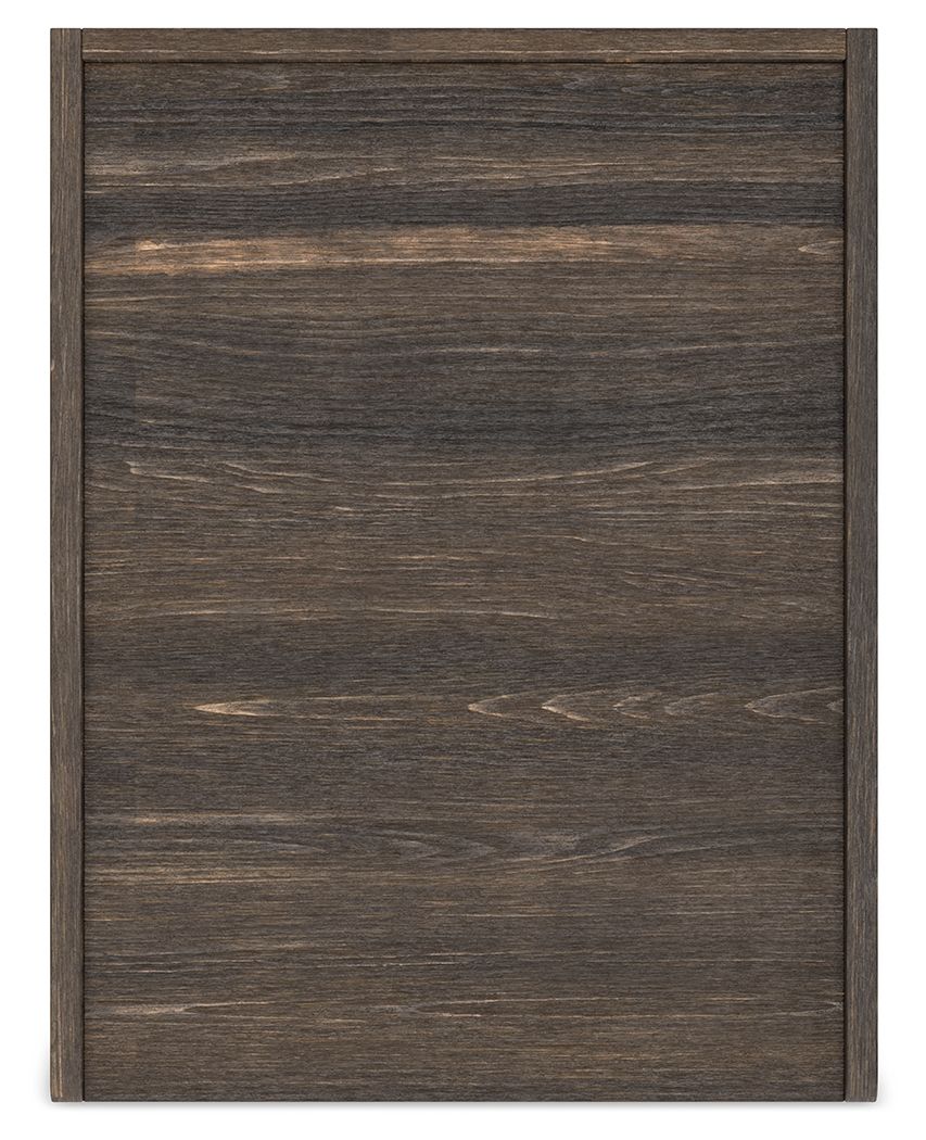 Zendex - Dark Brown - File Cabinet