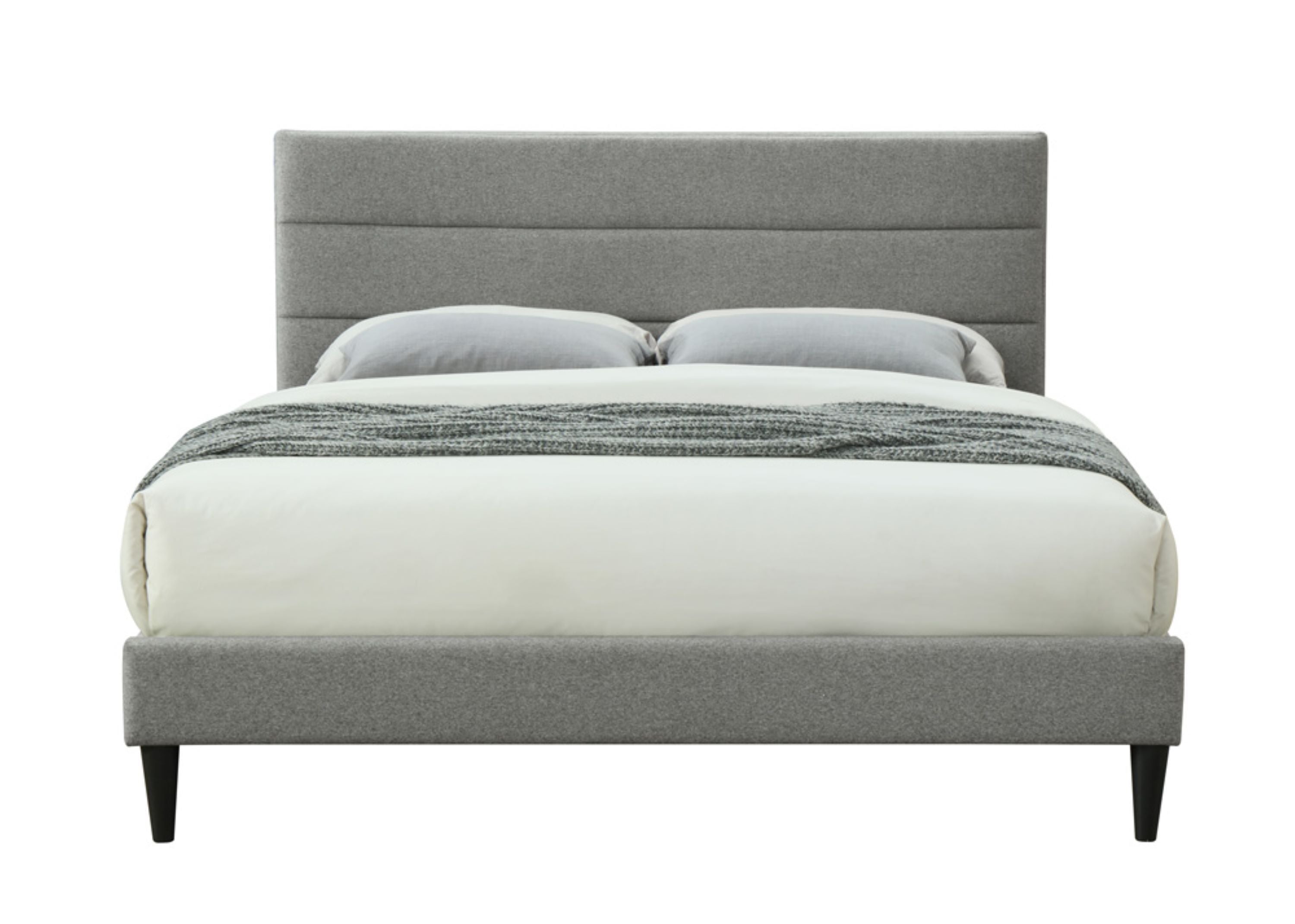 King Size Channel Bed in a Box w/ USB | Easy Assemble Frame