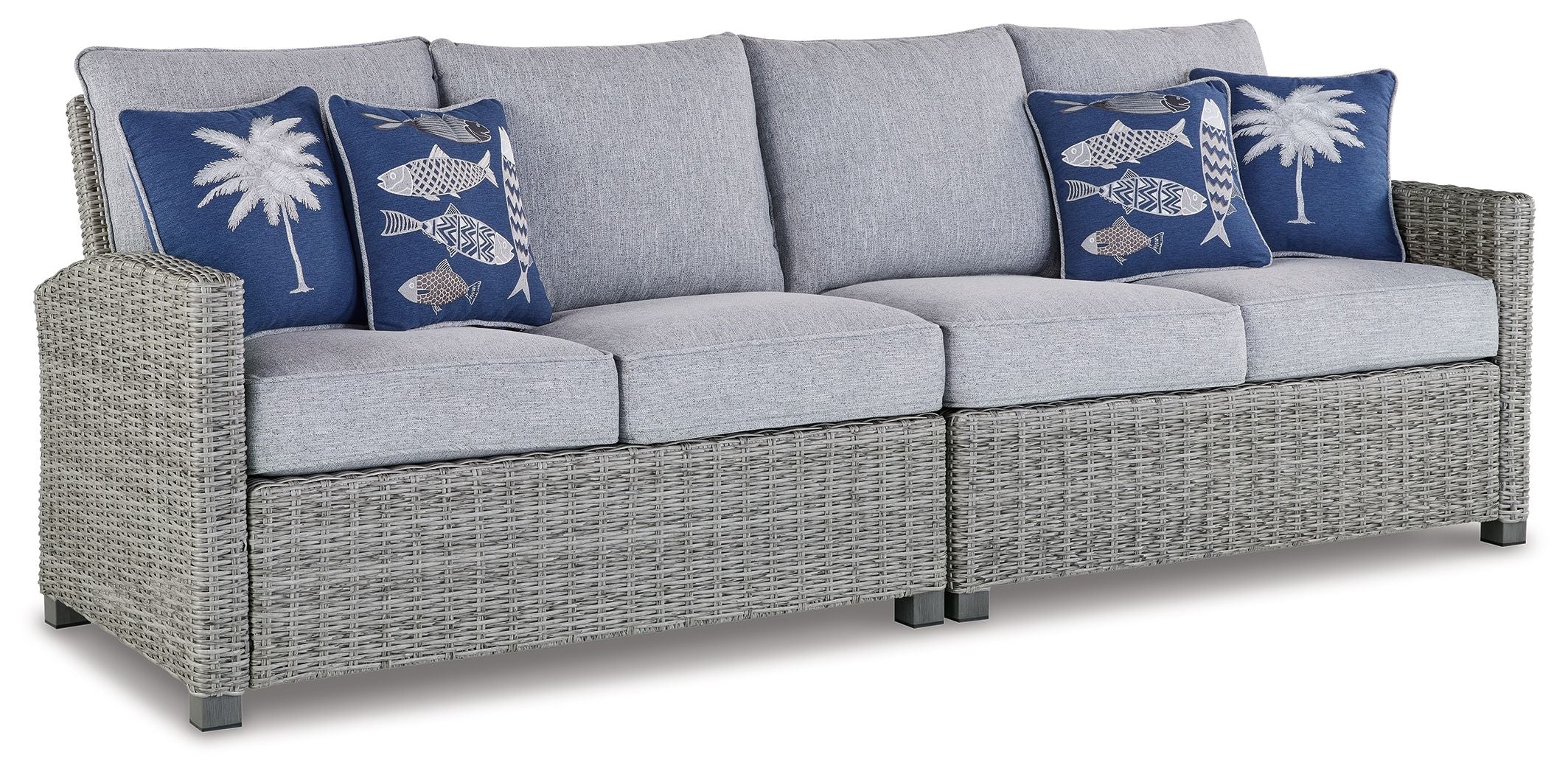 Naples Beach - Sectional Lounge-Signature Design by Ashley®-American Furniture Outlet