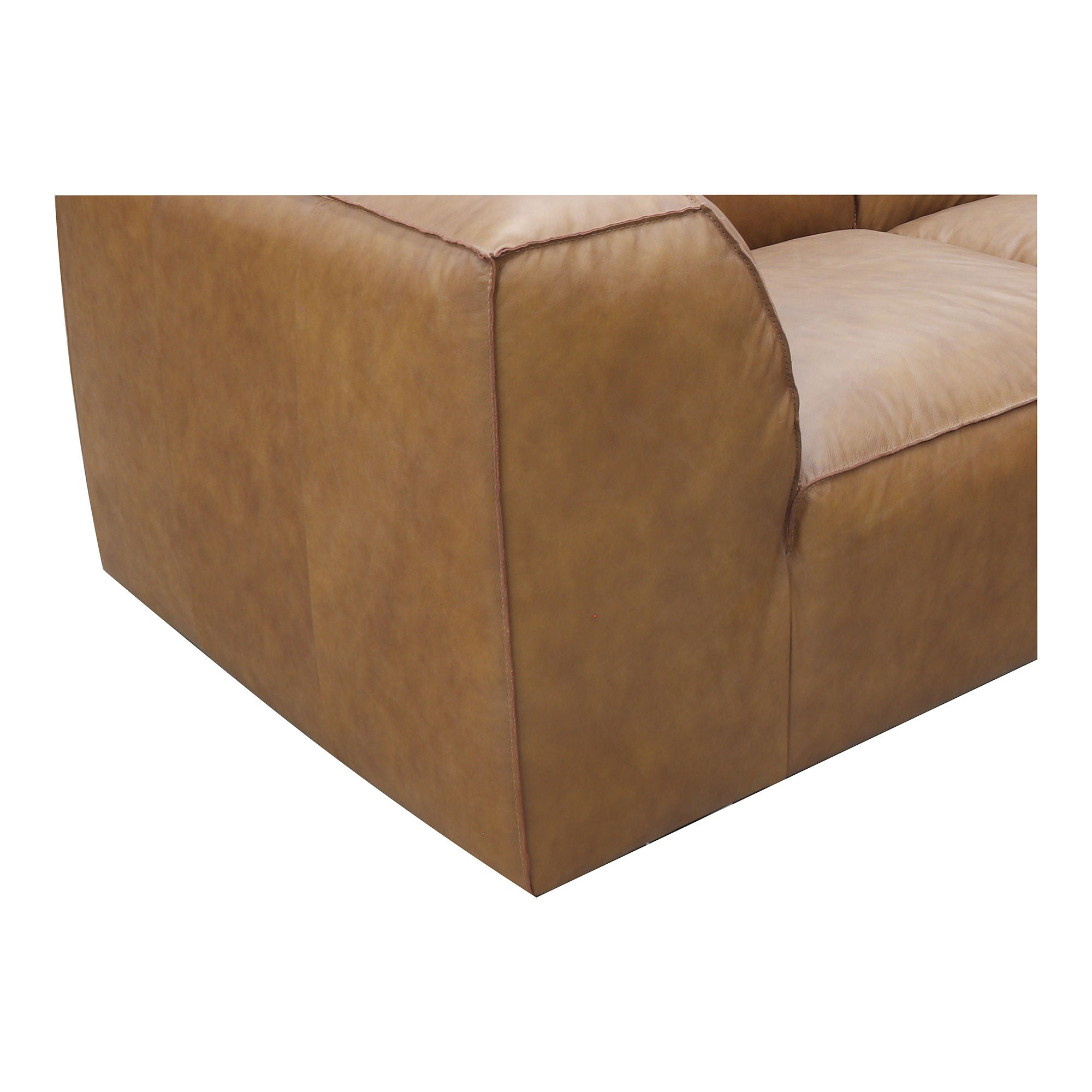 Form Tan Leather Modular Sectional - Lounge in Luxury