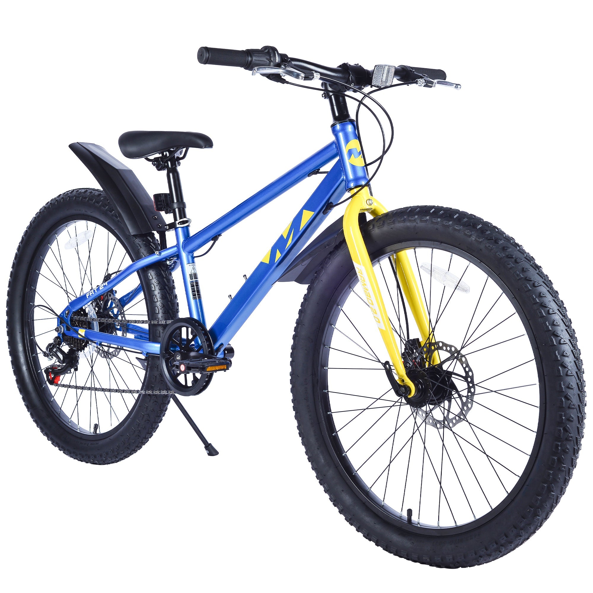 24" Kids Mountain Bike - 7-Speed, Disc Brakes-American Furniture Outlet