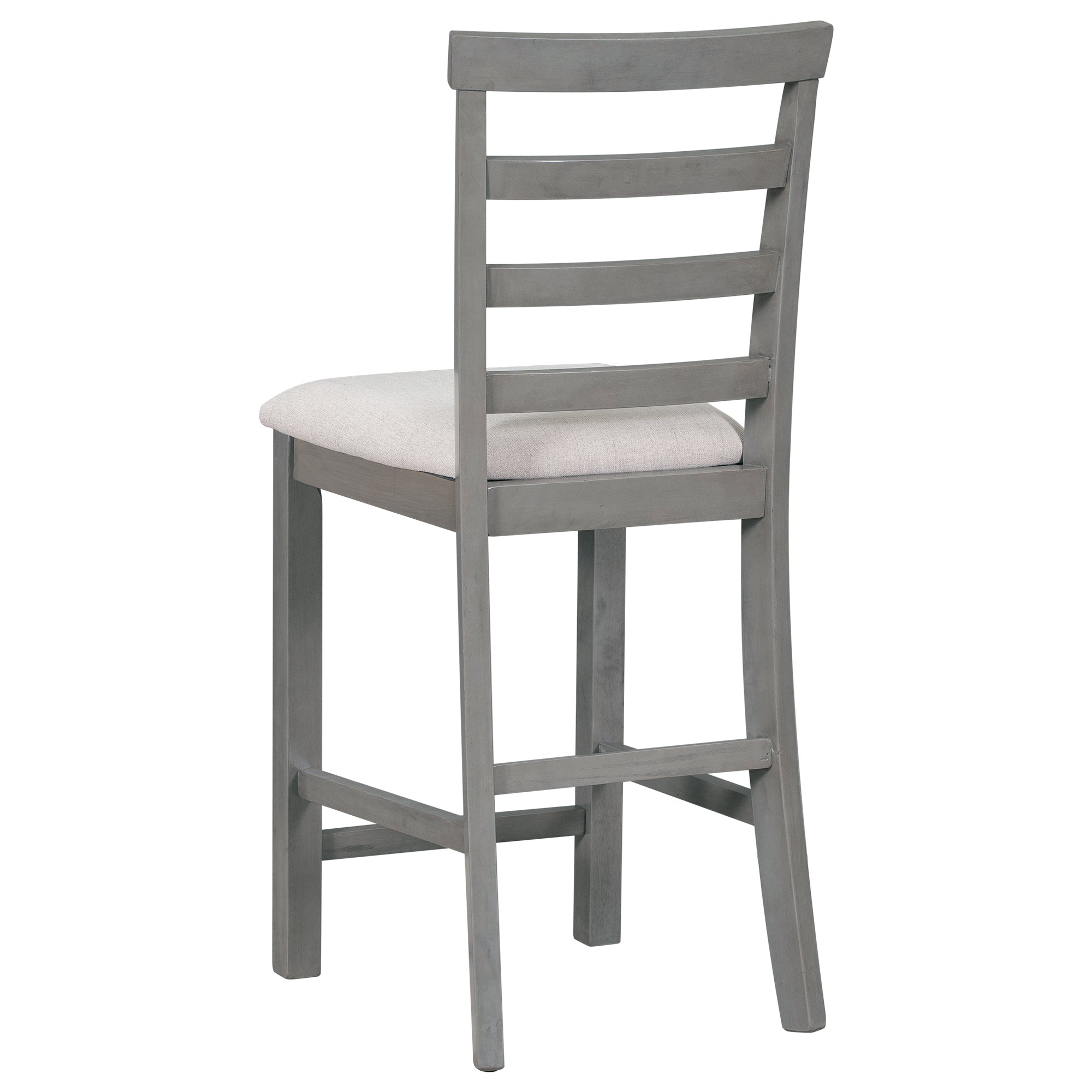5-Piece Counter Height Dining Set (Gray)