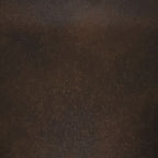 Distressed brown metal lamp surface with textured finish