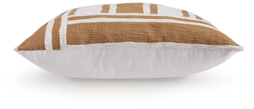 Darrman - Pillow (Set of 4) - Ochre / Ivory