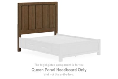 Cabalynn - Light Brown - Queen Panel Headboard