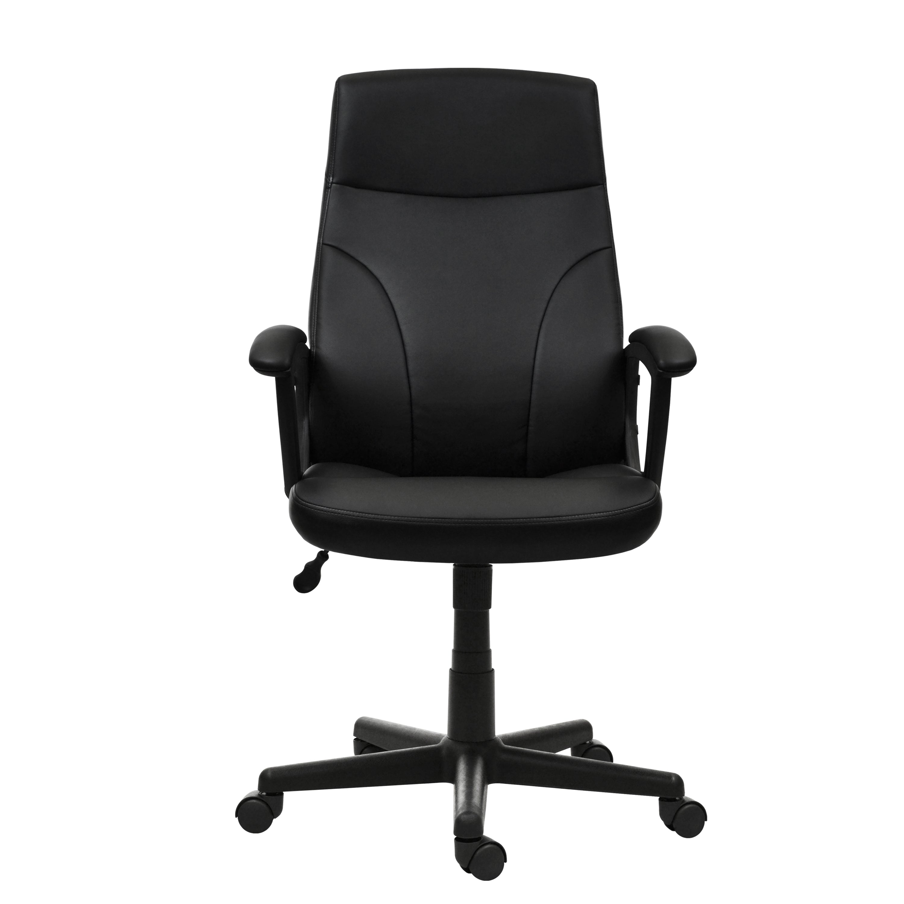 Medium Back Executive Office Chair- Black