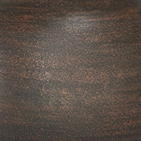 Antique brown lamp base metal texture close-up