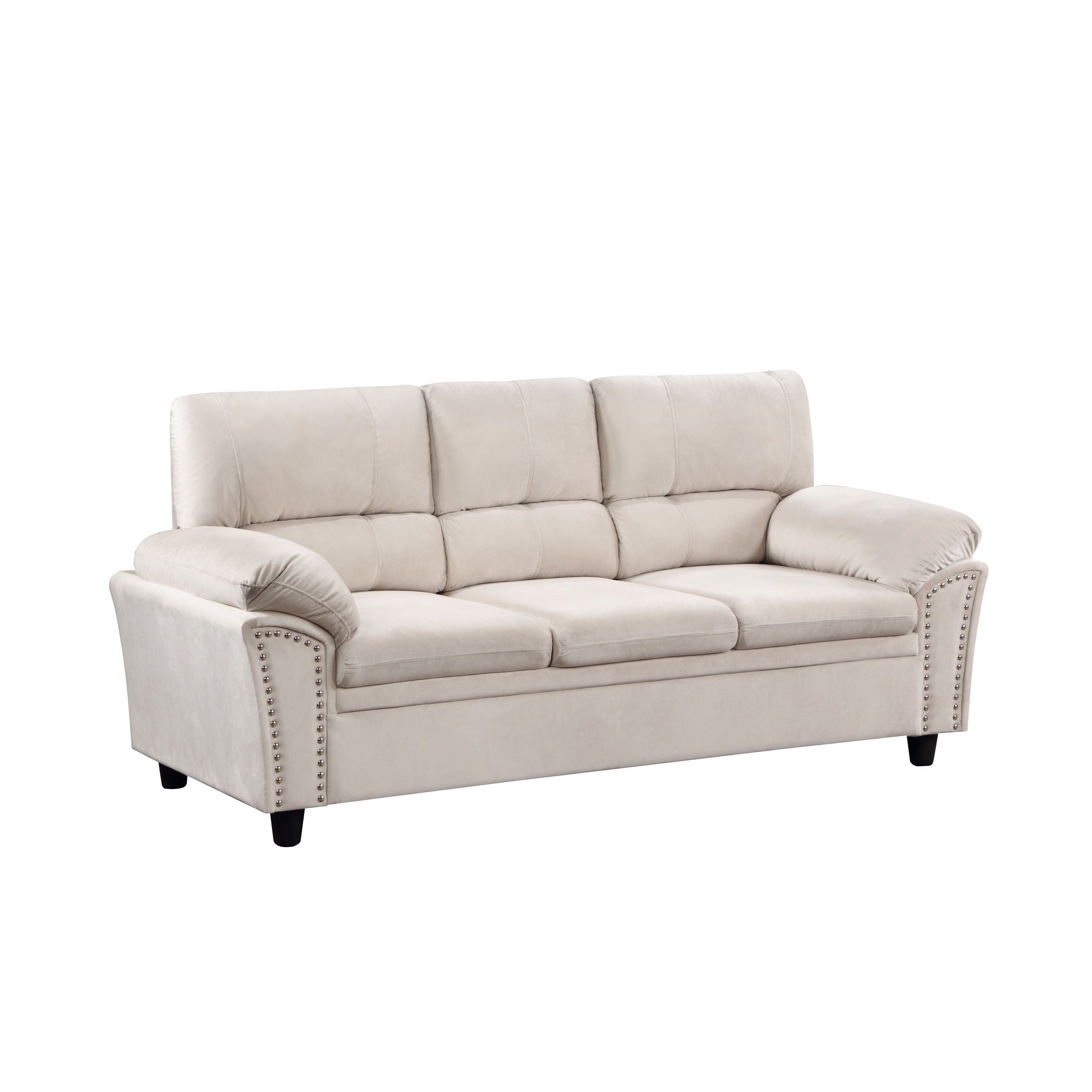 3 Seater Cloud Couch Sofa For Living Room, Bedroom, Office Beige