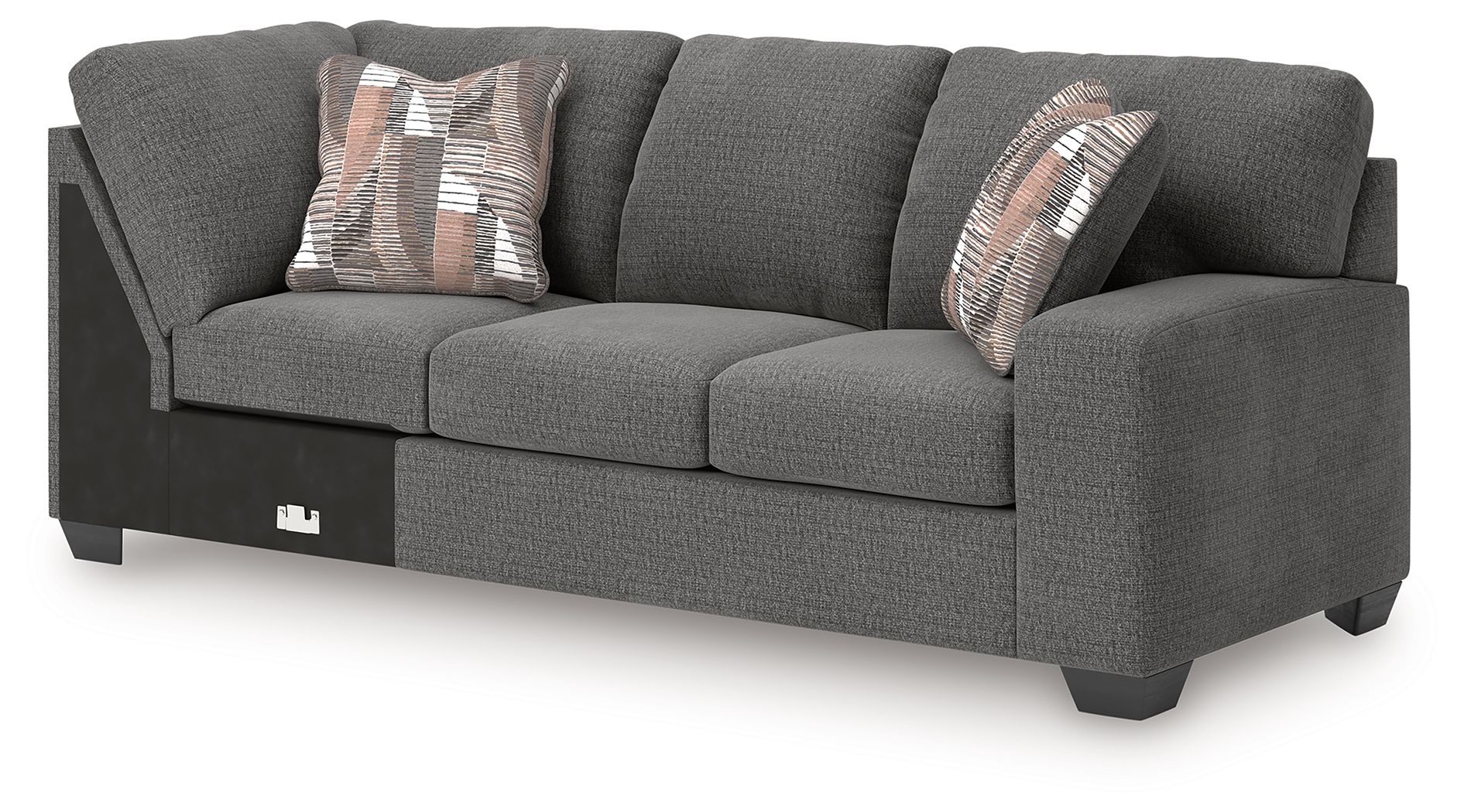Seyler Lane - Greystone - RAF Sofa With Corner Wedge