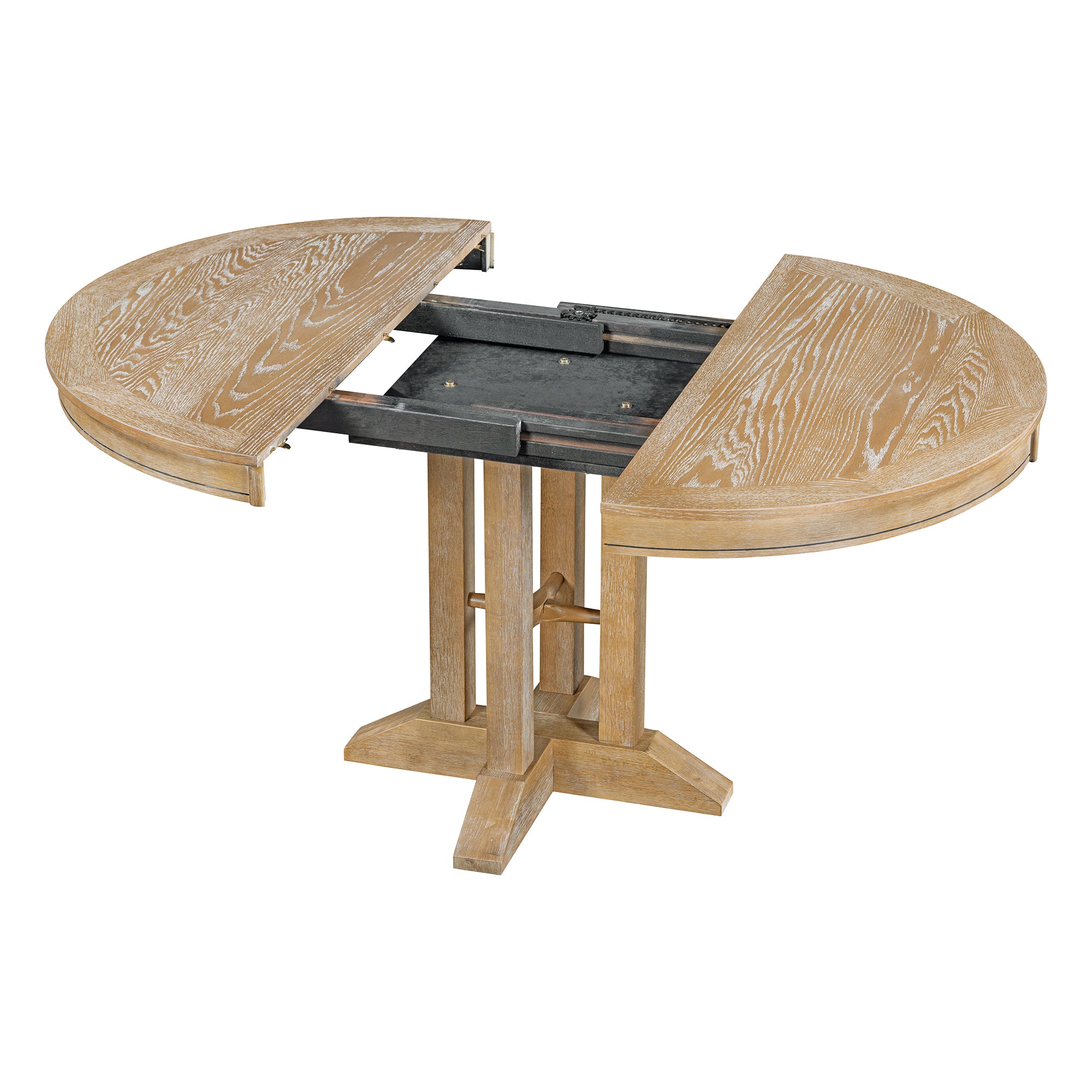 5-Piece Round Dining Set w/ 4 Chairs