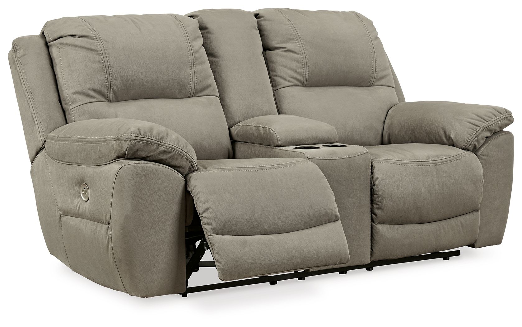 Next-Gen Gaucho - DBL REC PWR Loveseat w/Console - Putty