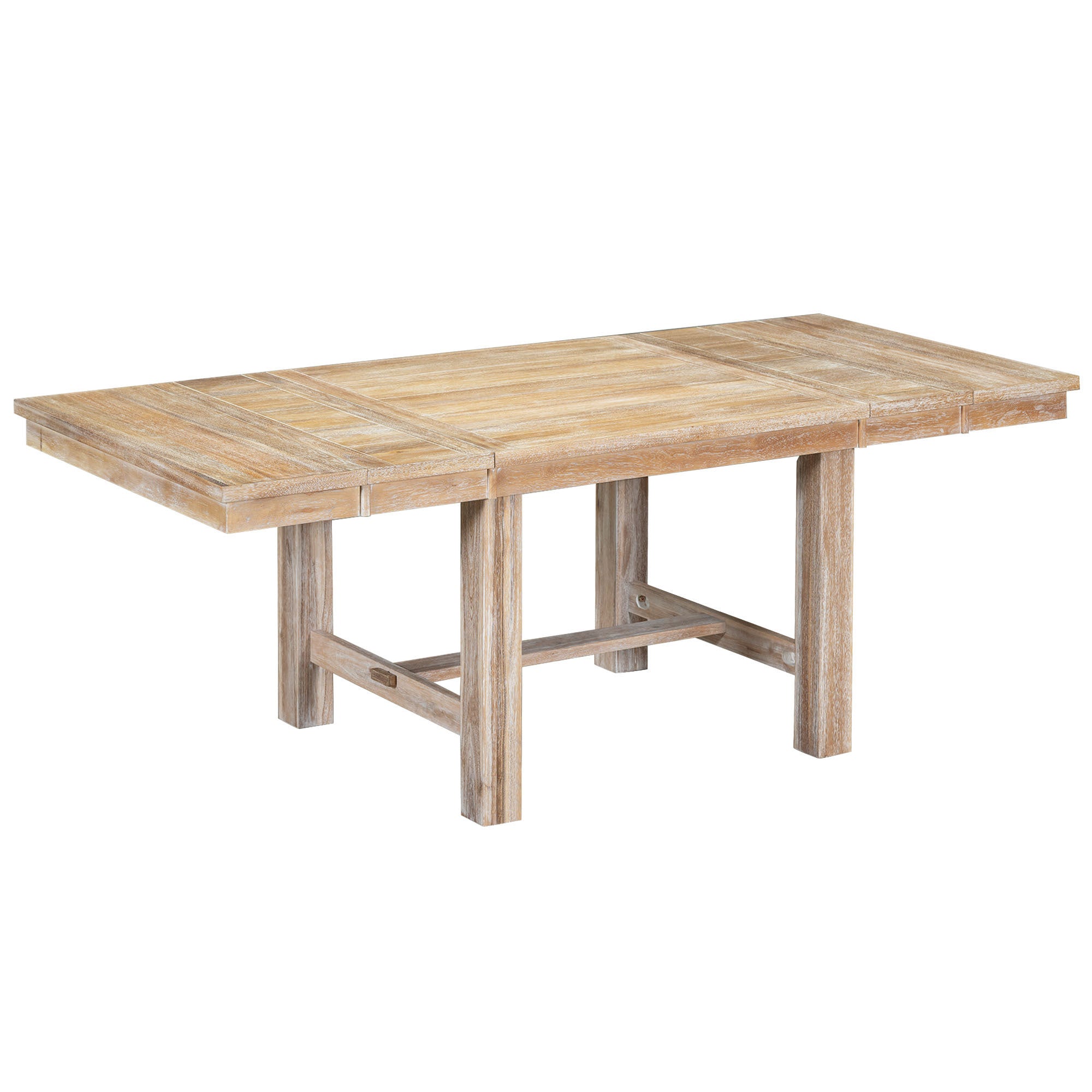 82" Farmhouse Dining Table Set, 6-Piece