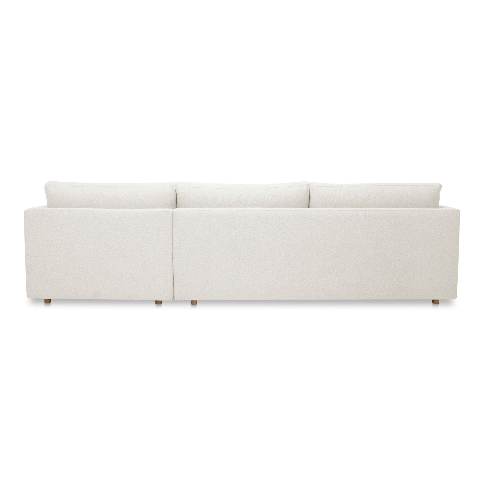 Bryn - Sectional Right - Oyster-Stationary Sectionals-American Furniture Outlet