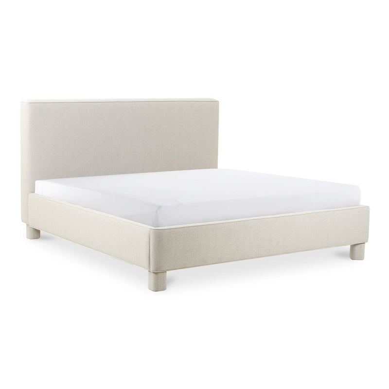 Ichigo - Queen Bed - Light Gray