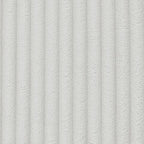 Light upholstery fabric swatch with vertical pinstripe texture