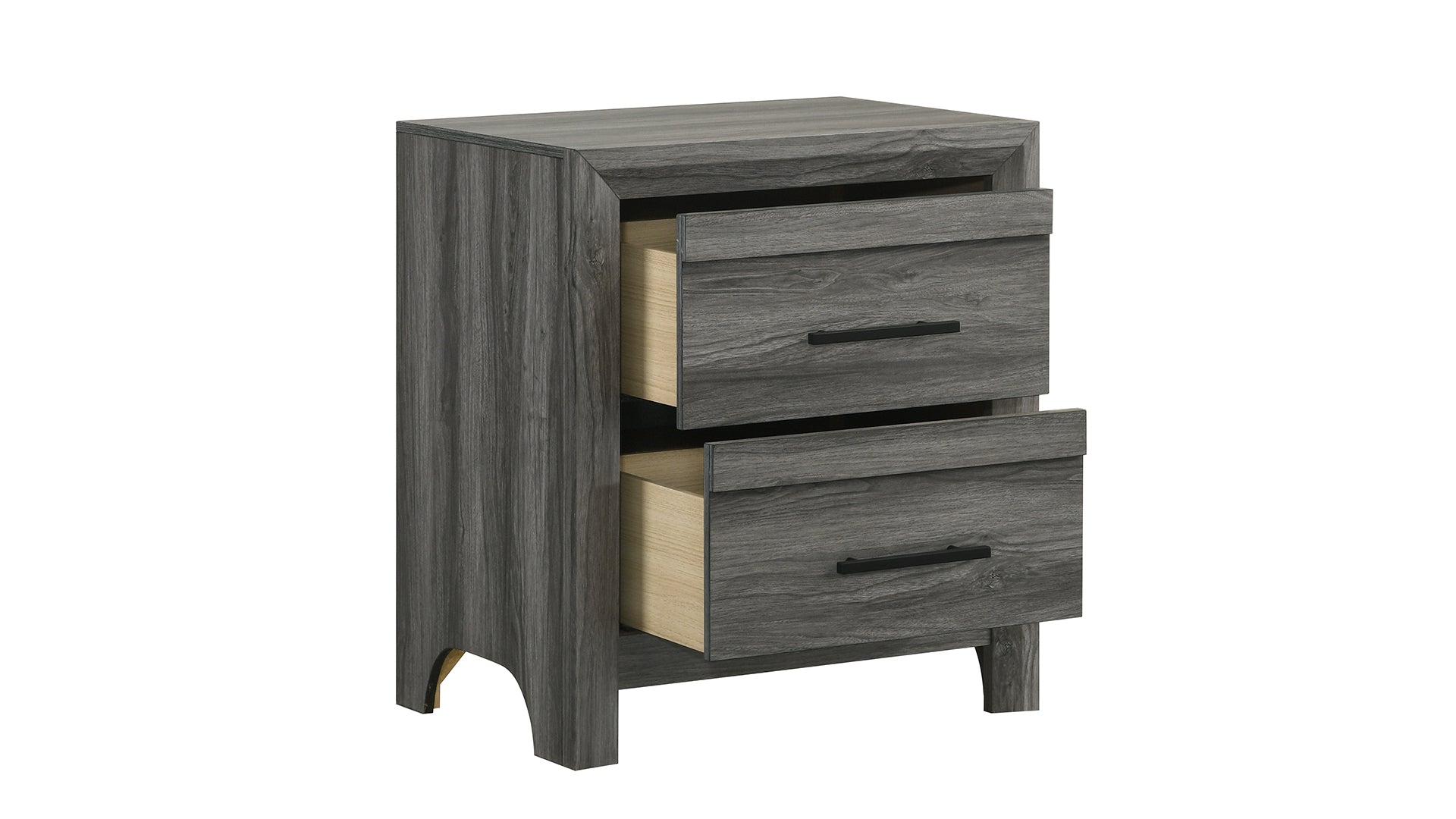 Denver Modern 4 Pc Twin Bedroom Set - Gray