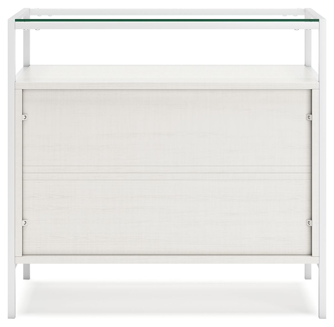 Deznee - White - Small Bookcase