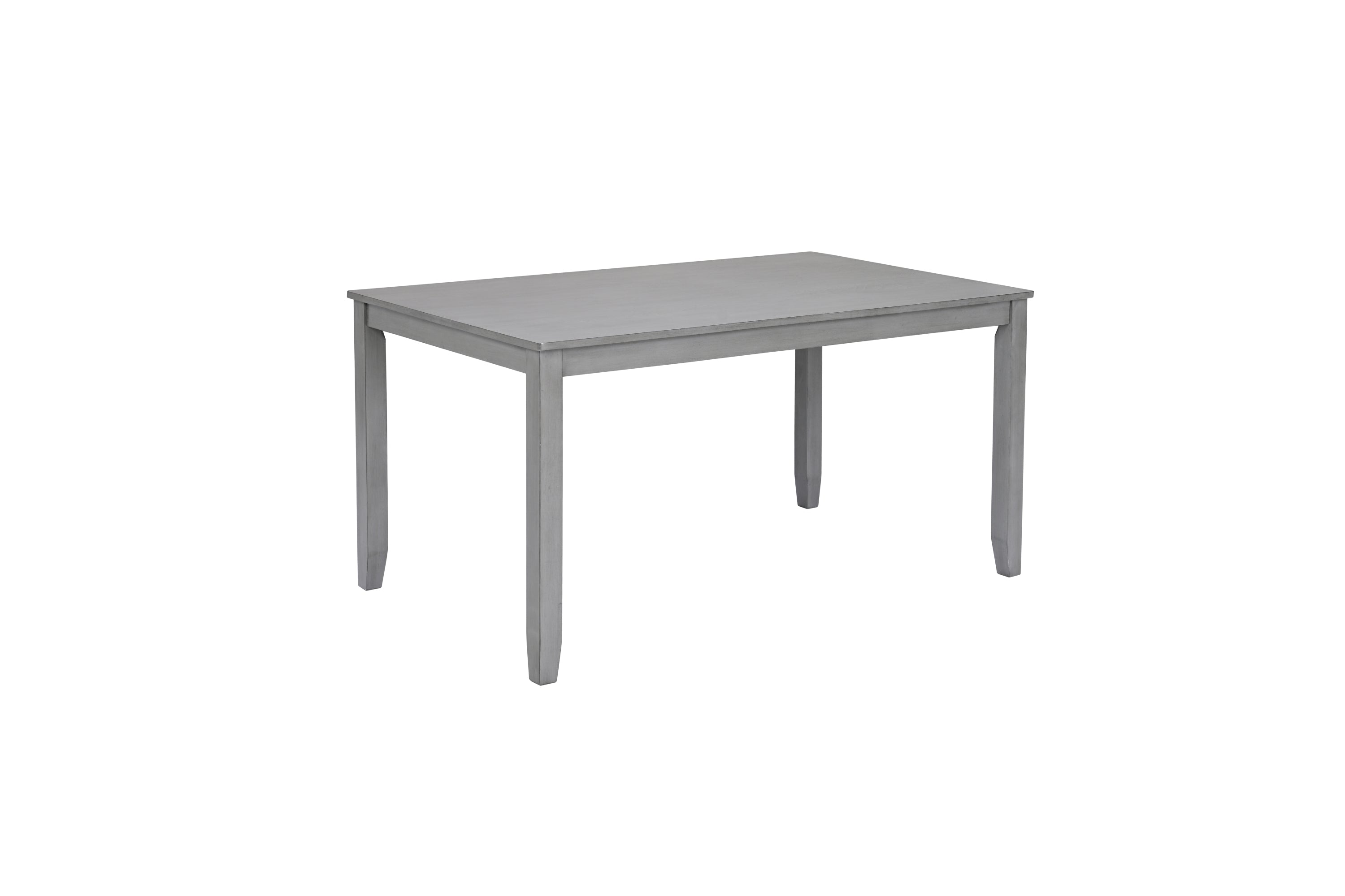 5 Pc Modern Dining Set w/Table & 4 Chairs, Gray