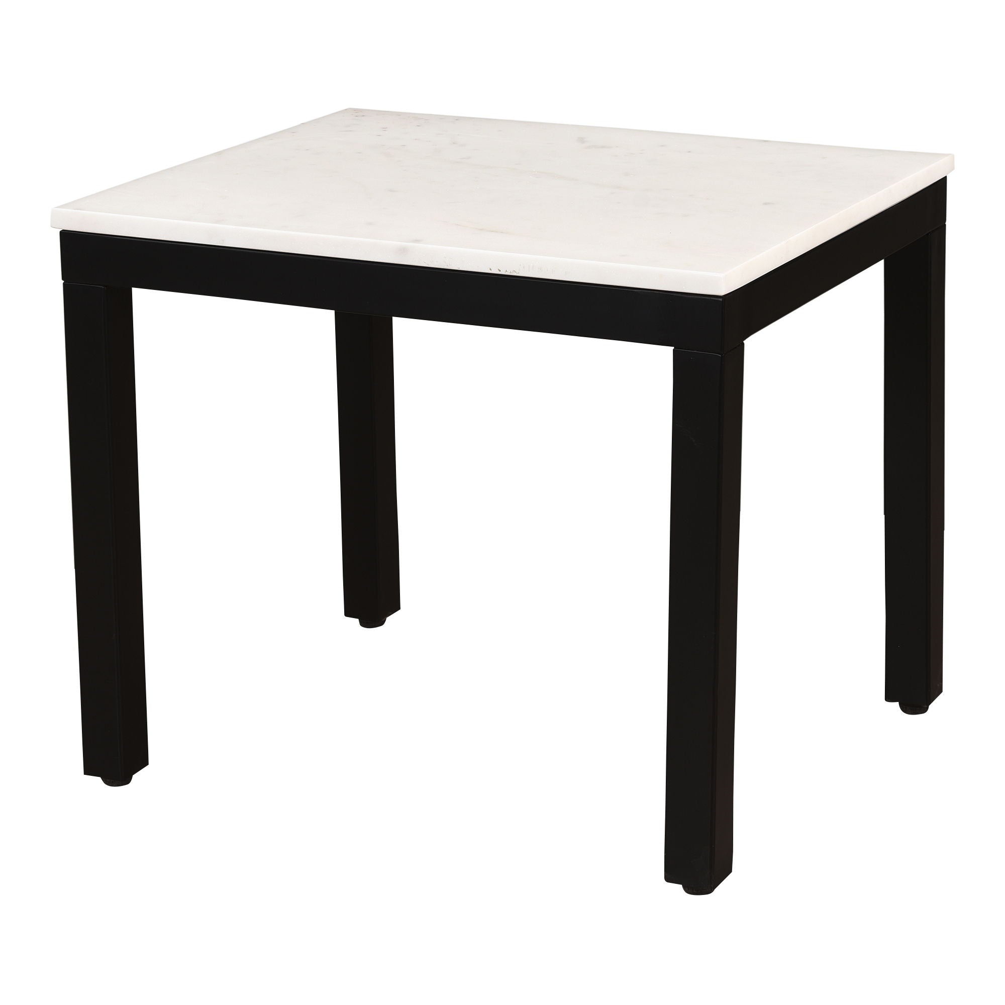 Parson - Marble Side Table - Black