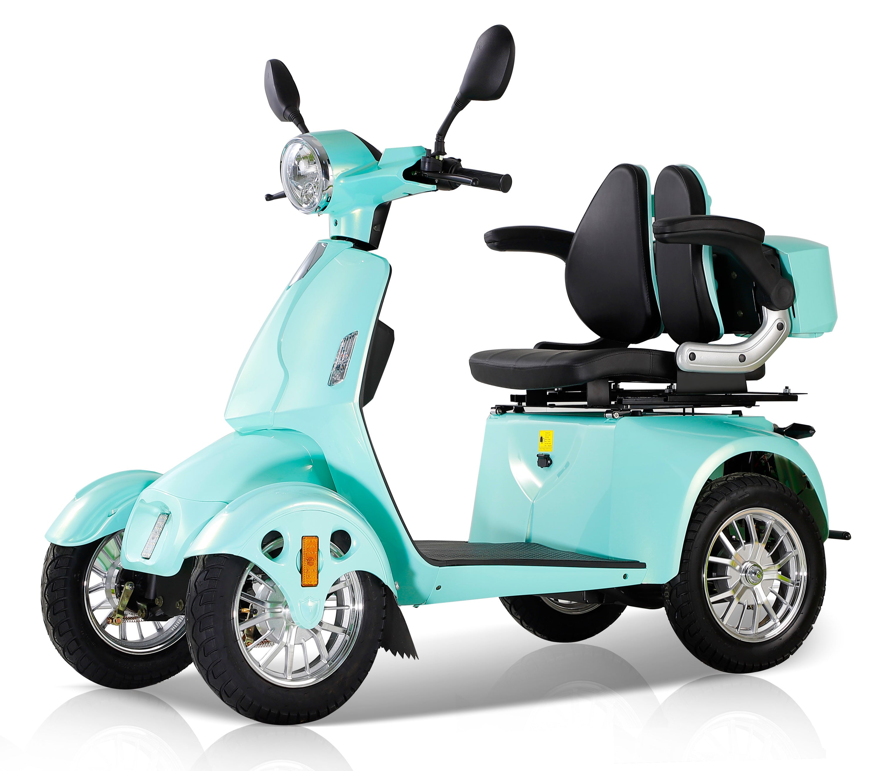 ⚡ Fast Red 800W 4-Wheel Mobility Scooter ⚡