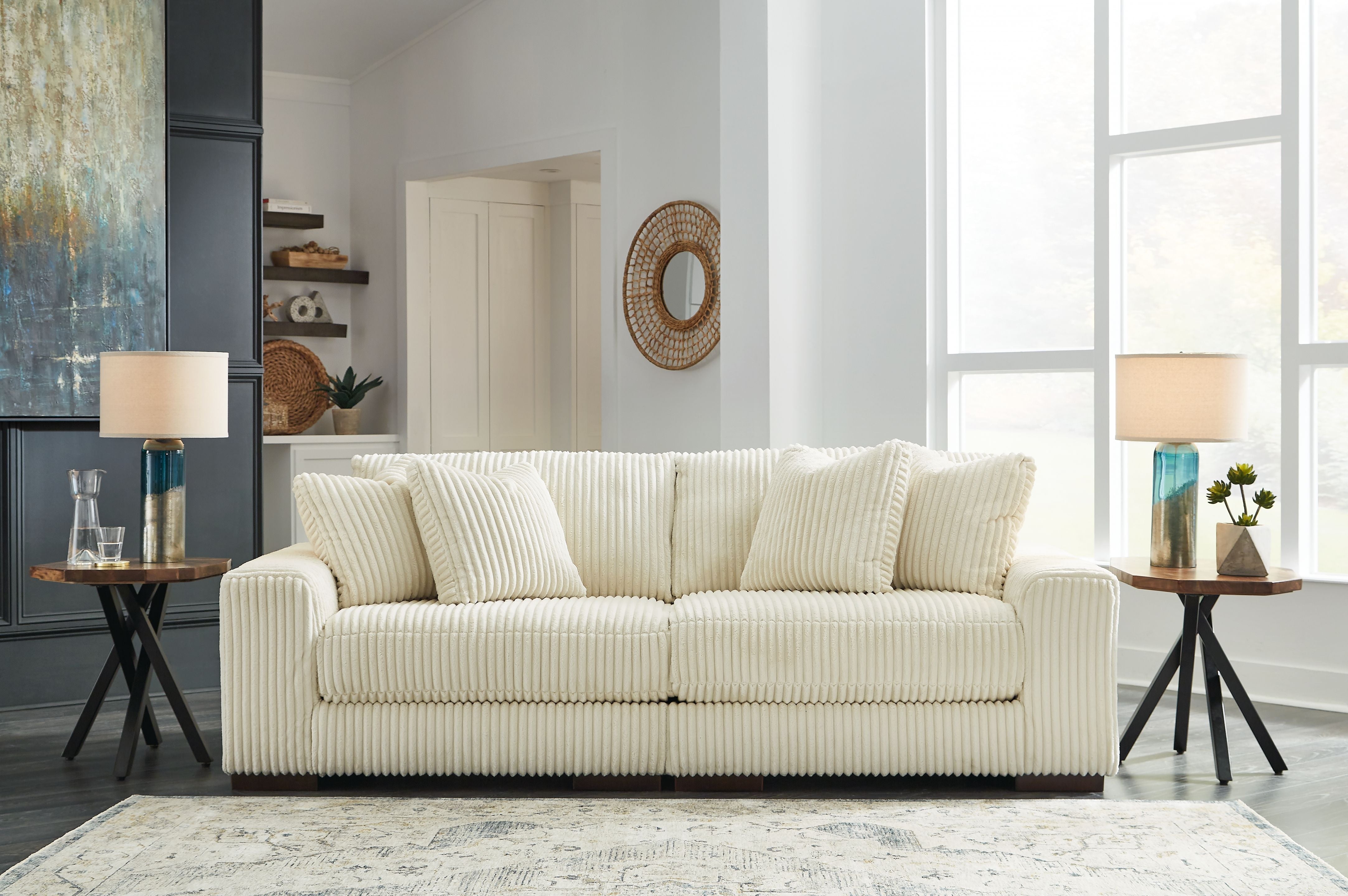 Lindyn - Sectional Sofa-Stationary Sectionals-American Furniture Outlet
