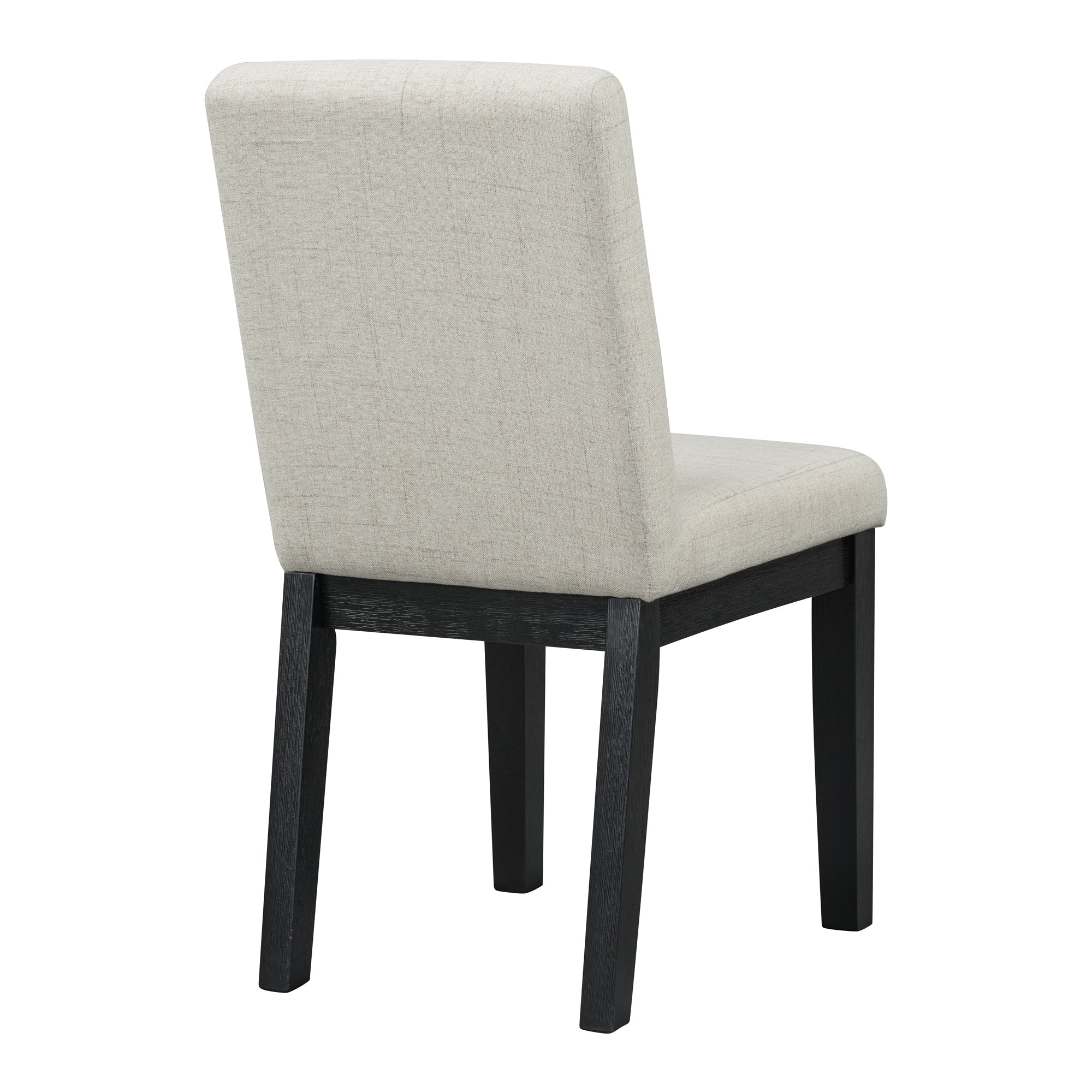 5-Piece Retro Round Dining Set (Black)