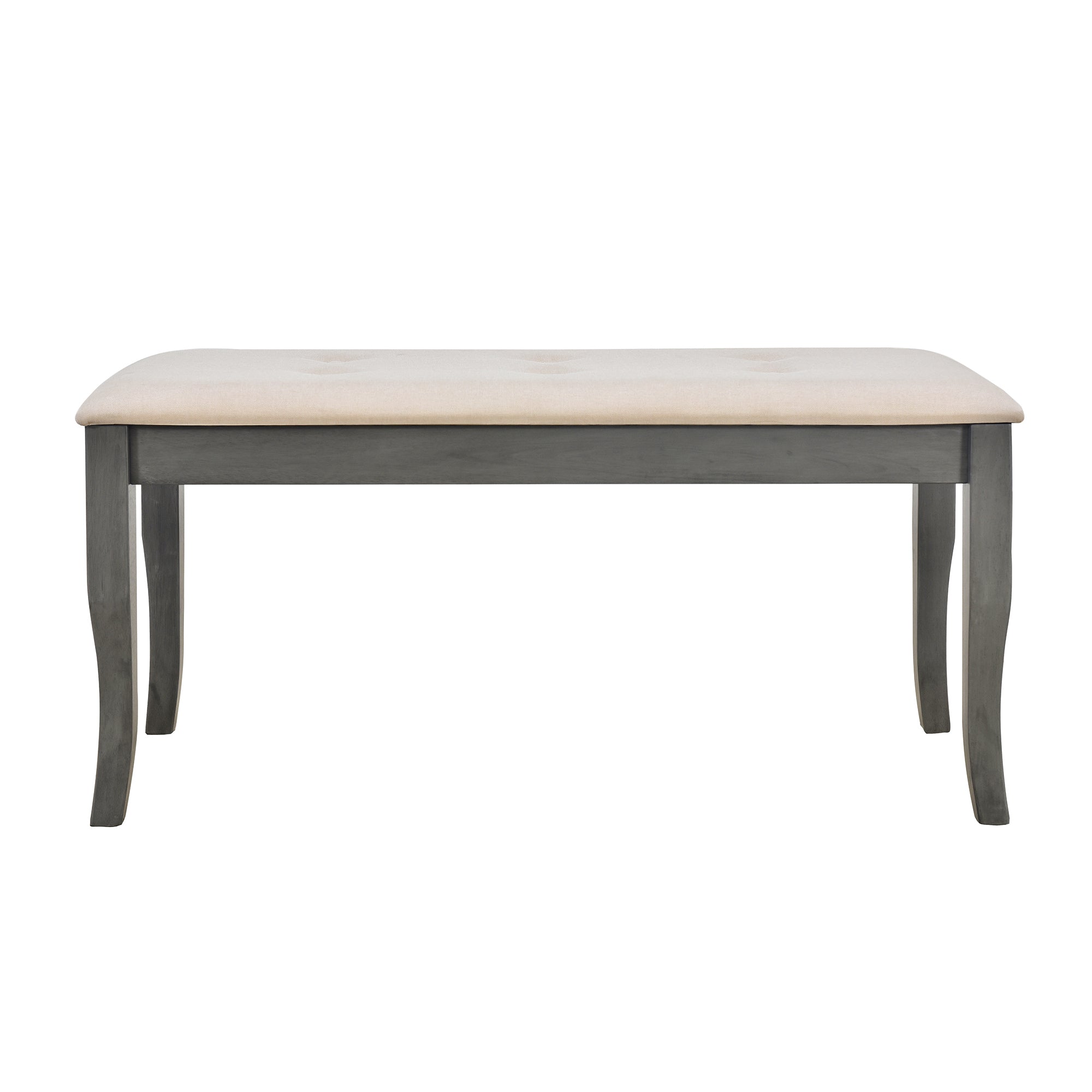 6-Pc Farmhouse Dining Set - Antique Gray
