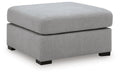 Lakepoint - Oversized Accent Ottoman - Nickel