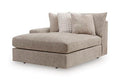 Nexora-Court - LAF Corner Chaise - Burlap