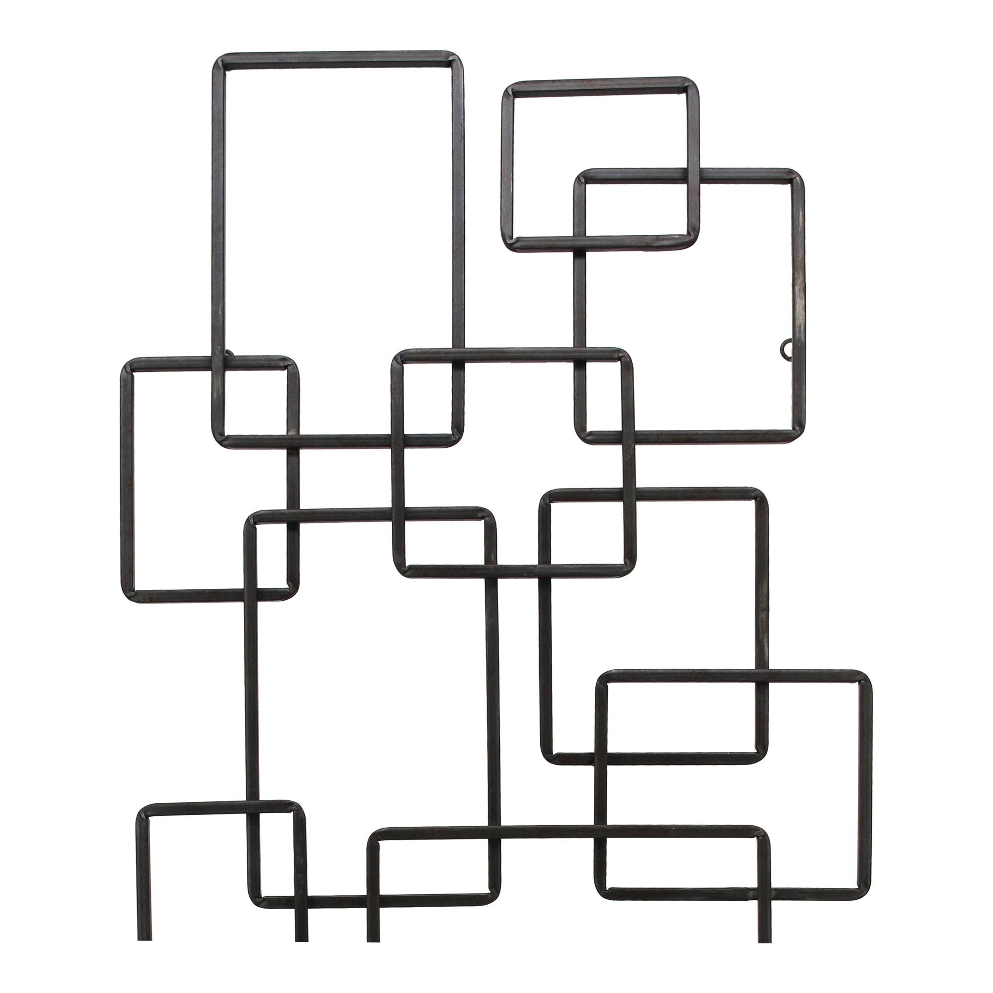 Steel Squares - Wall Decor - Black