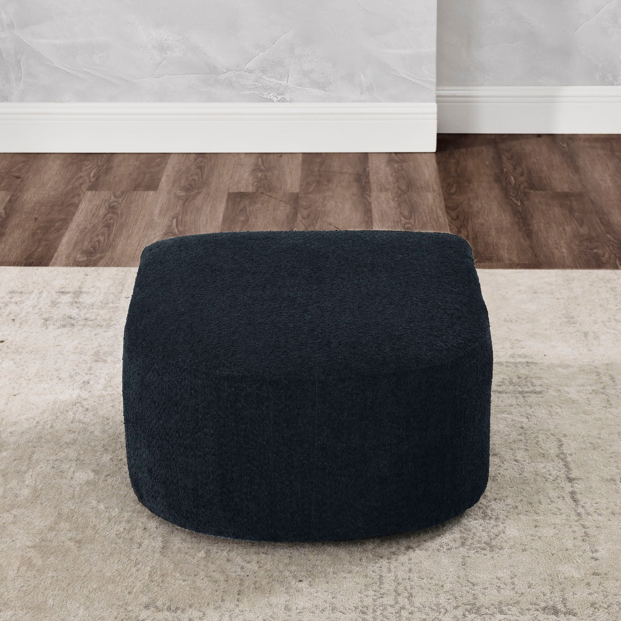 Ottoman For Modular Sofa - Black