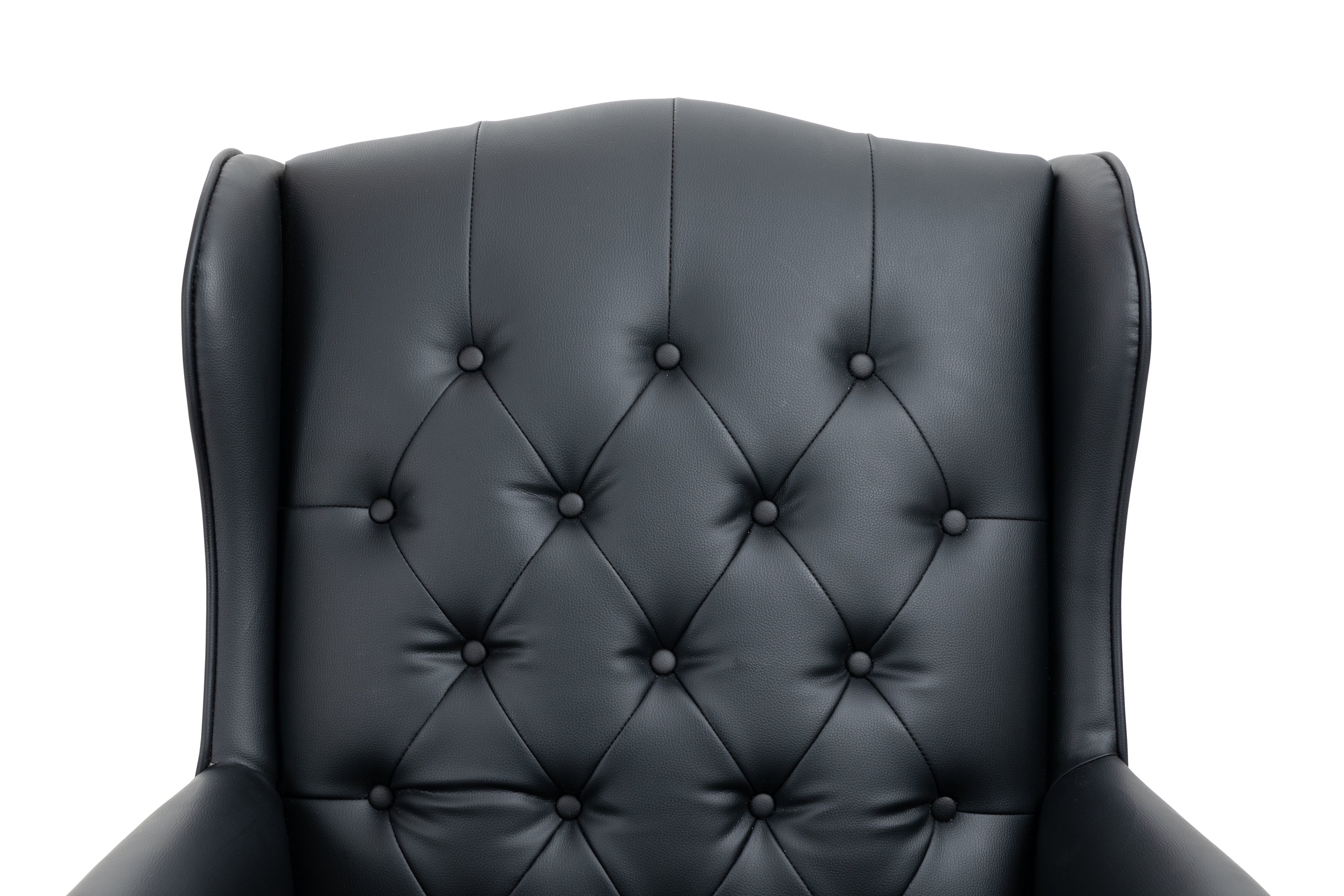 High Back Reclining Executive Office Chair - PU Leather