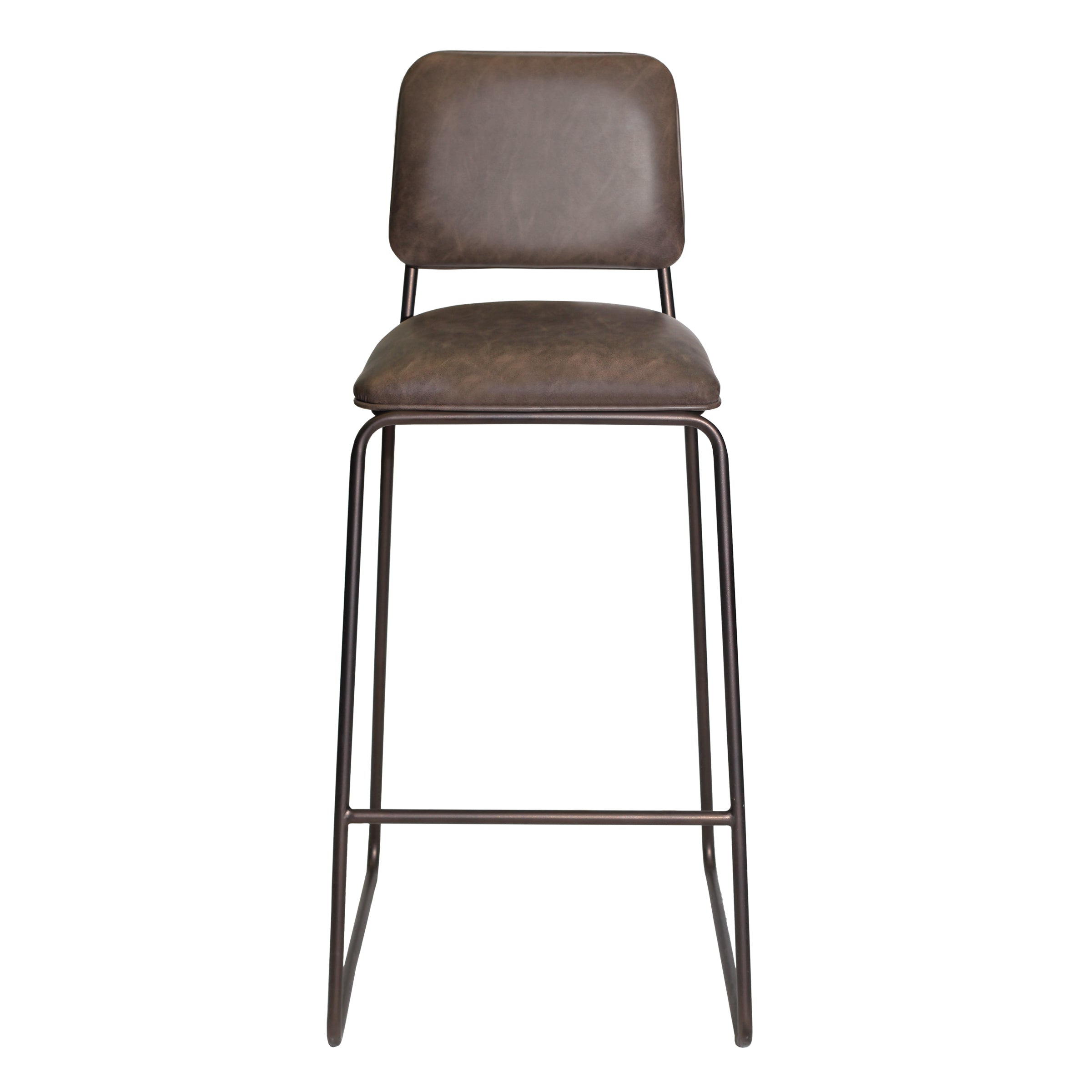 Brown Mesa Barstool: Stylish Kitchen Counter Stool
