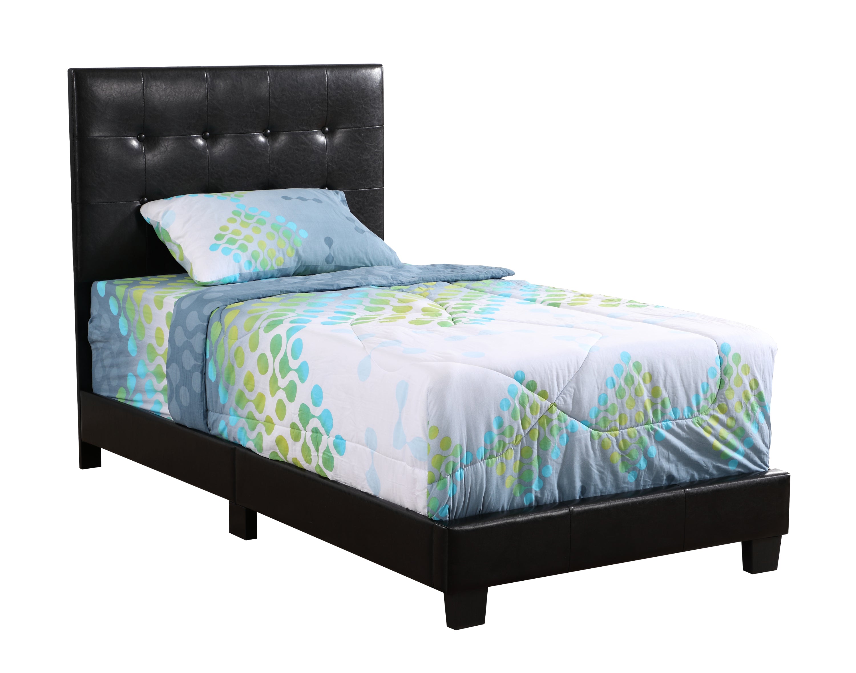 Black Twin Bed - Stylish & Contemporary Design