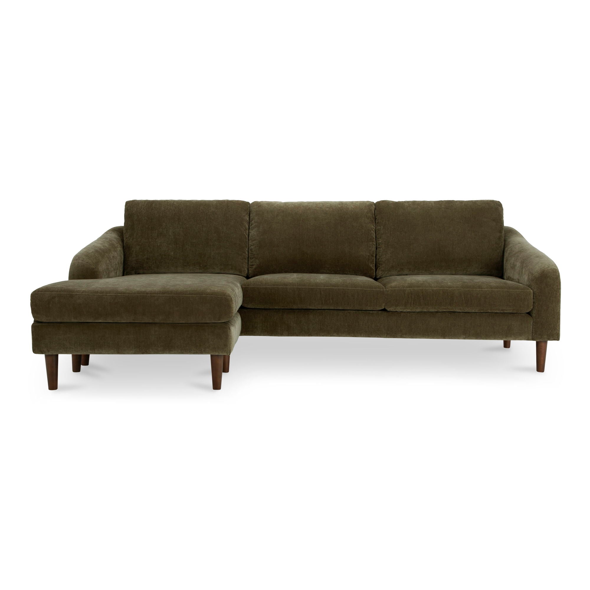 Quinn - Sectional - Cedar Green-Stationary Sectionals-American Furniture Outlet