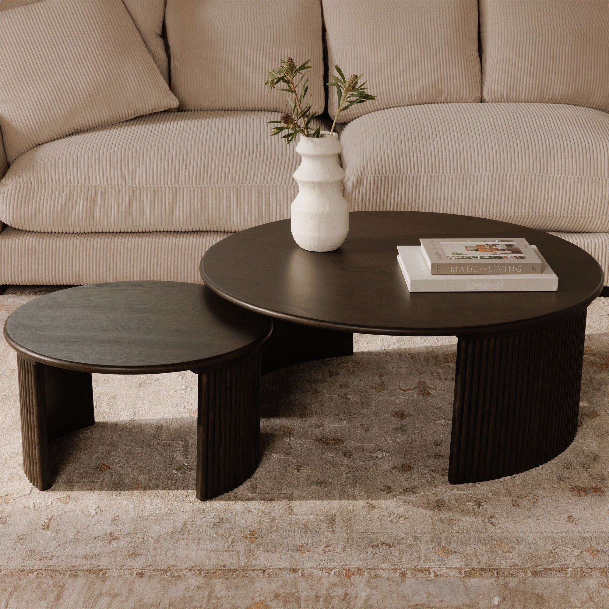 Penny - Large Coffee Table - Dark Brown