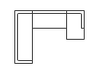 3 Pc. Right Arm Facing Corner Chaise Sectional