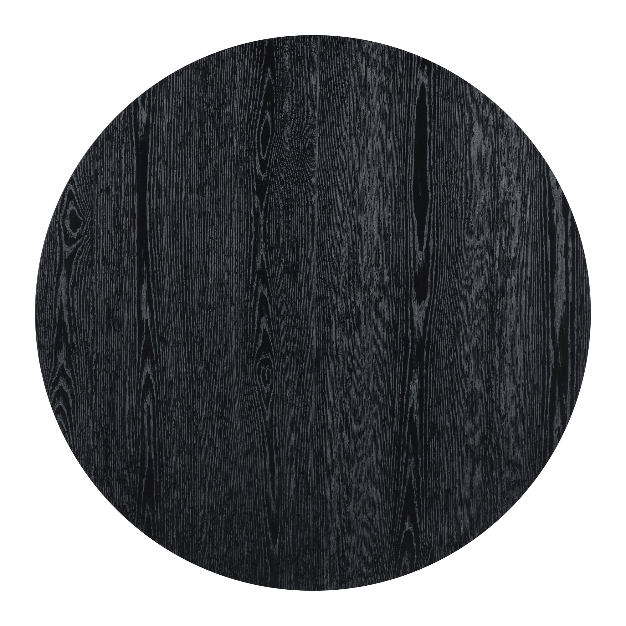Retro 5-Pc Dining Set Black Oak