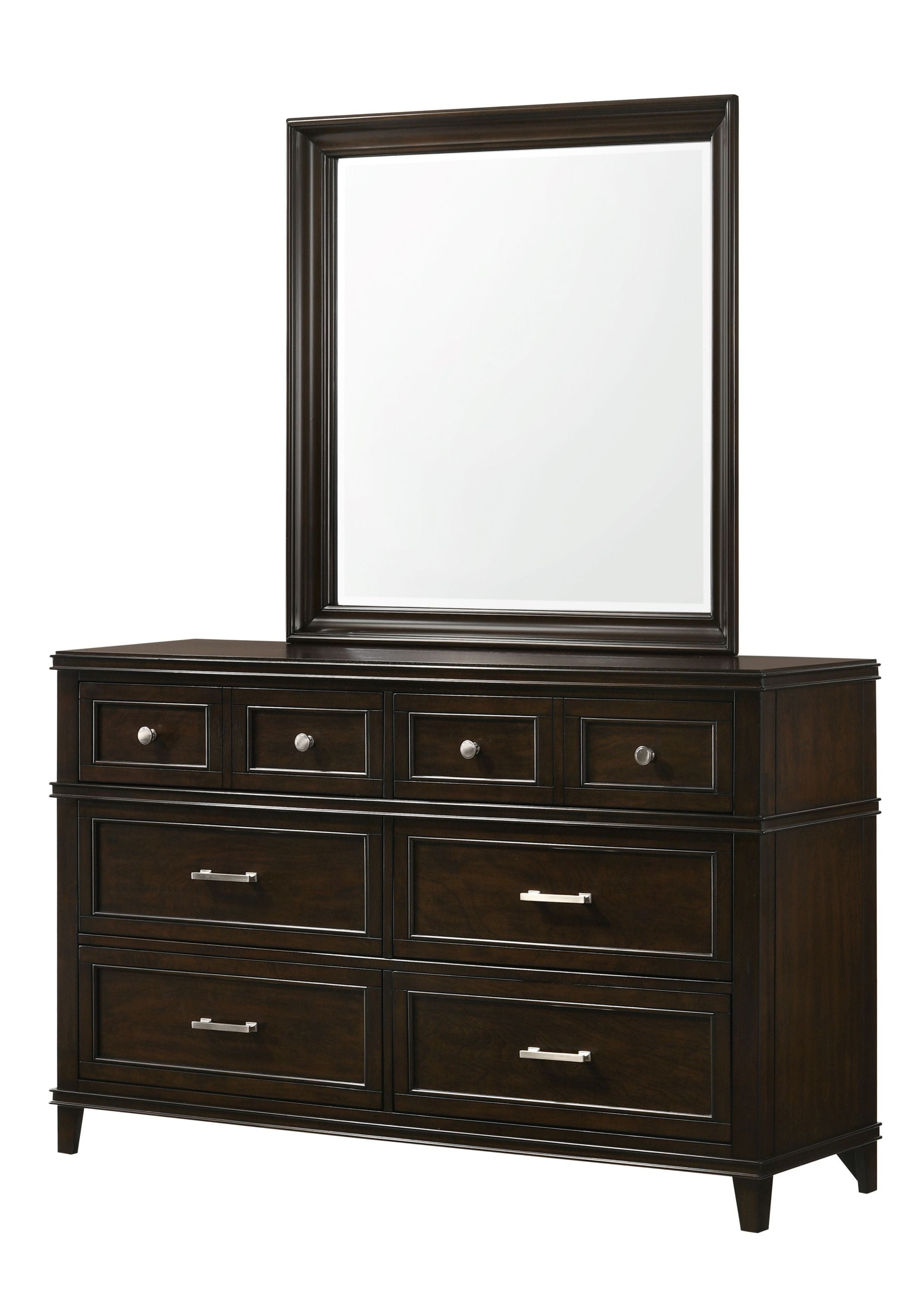 Merlot 6-Drawer Dresser | Modern Bedroom Storage