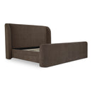 Sophia - King Bed - Brown